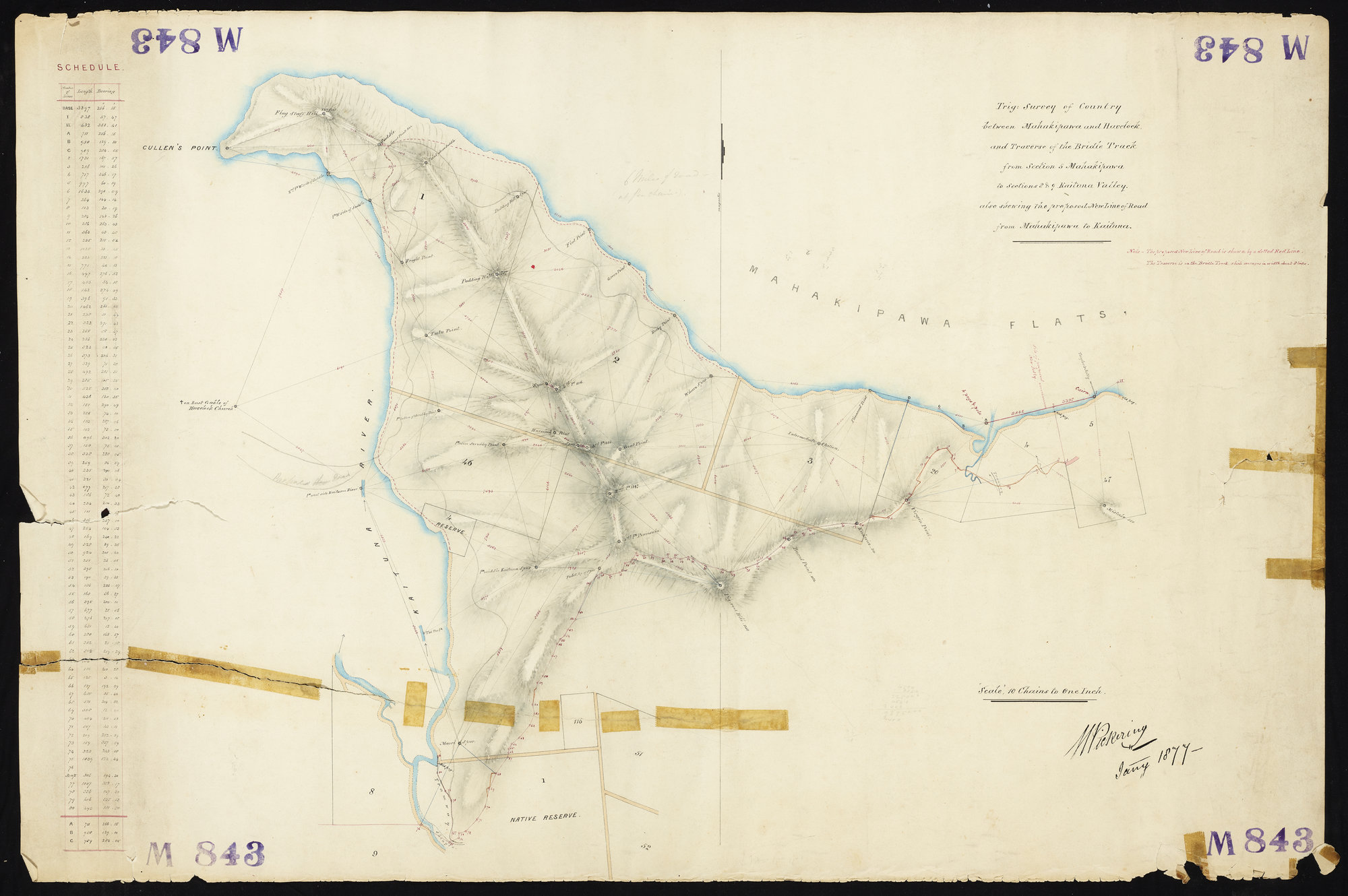Proposed road from Mahakapawa to Haverlock
