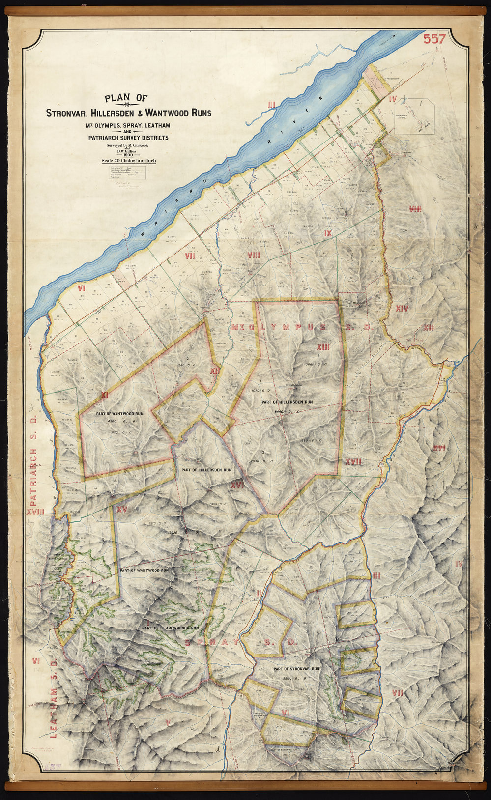 Plan of Stronvar - Hillerson &amp; Wantwood Runs