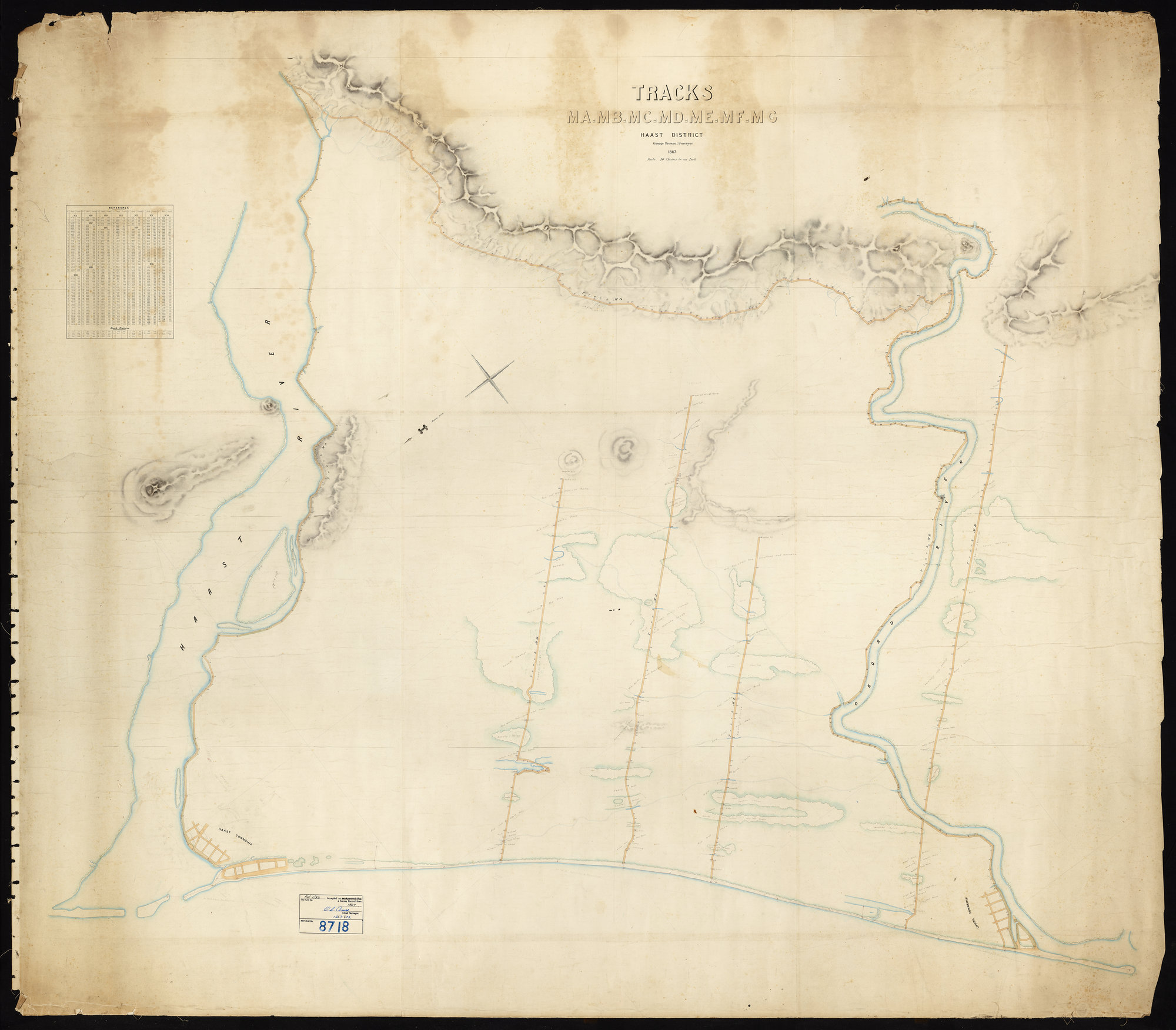 Haast River to Okuru River