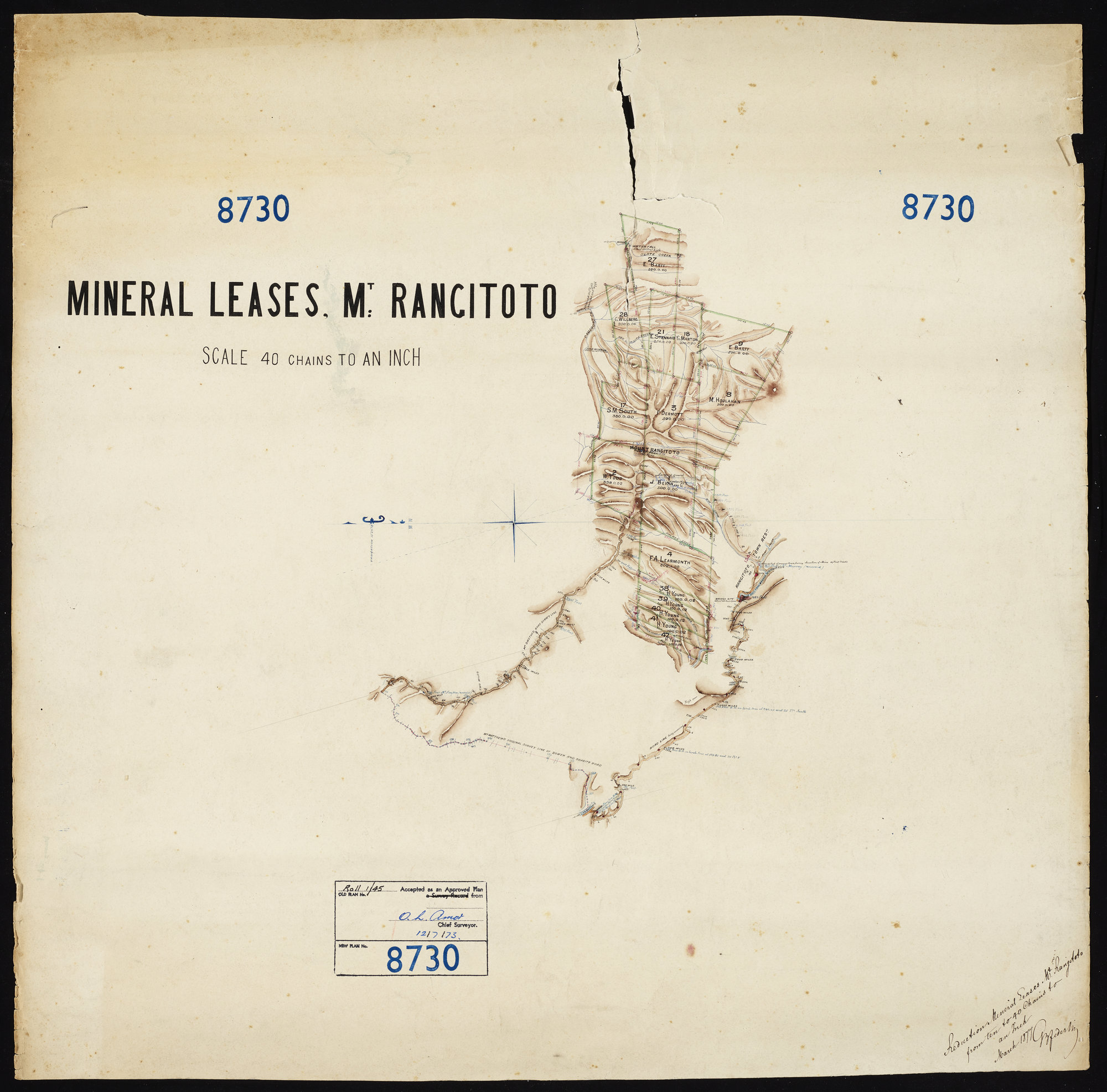 Mineral Leases Mt Rangitoto