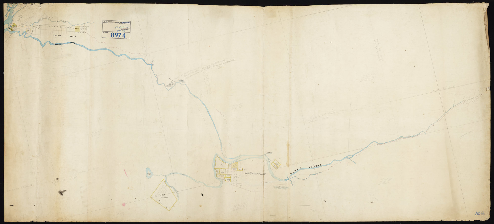 Sections in Ahaura District