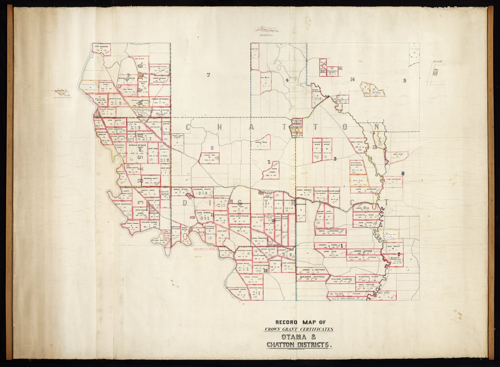 Otama &amp; Chatton Districts