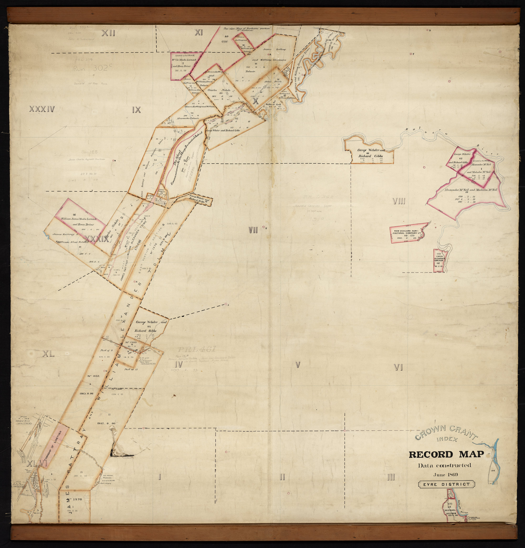 Eyre District - includes Town of Lowther