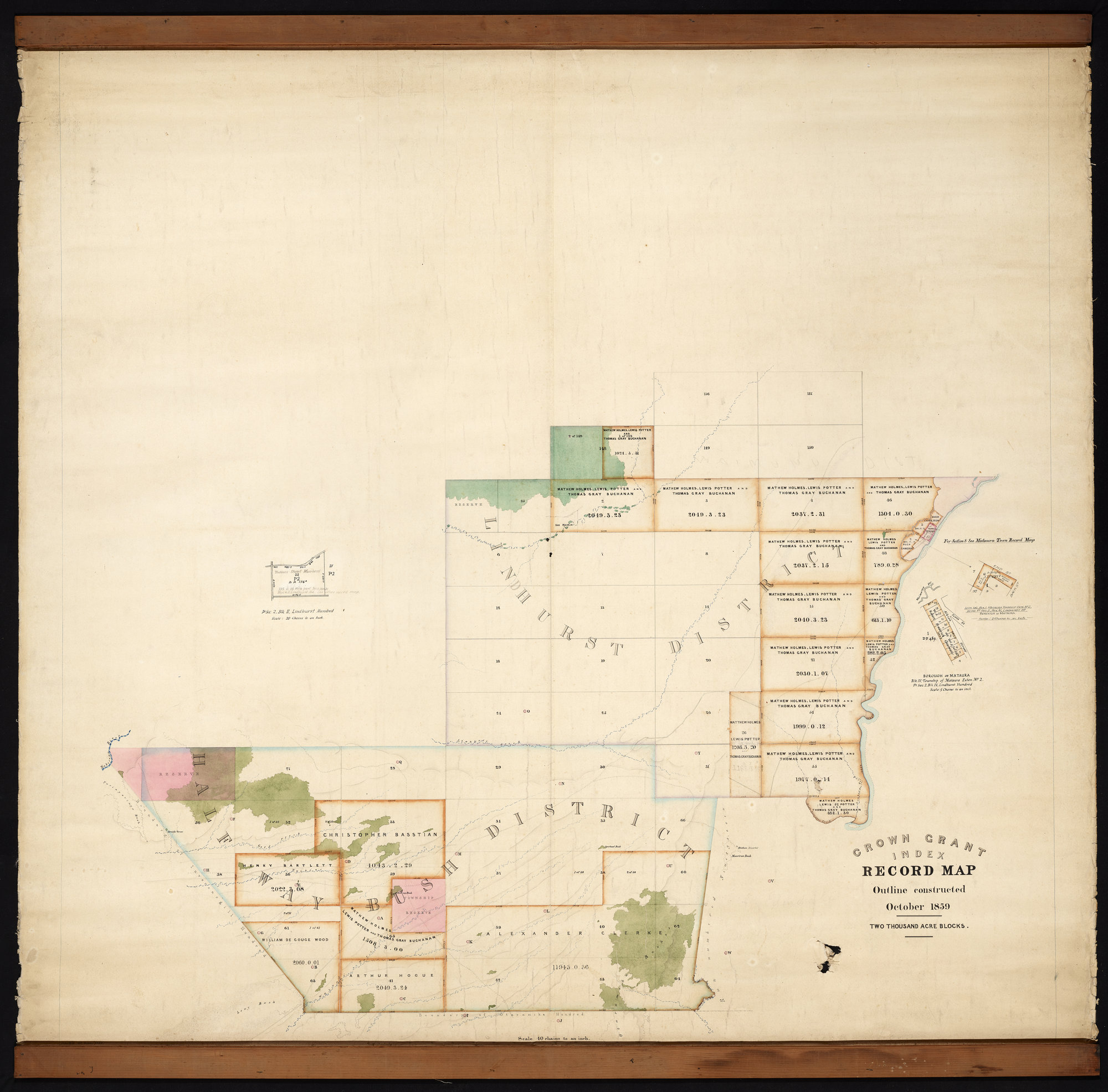 Lindhurst District &amp; Halfway Bush District