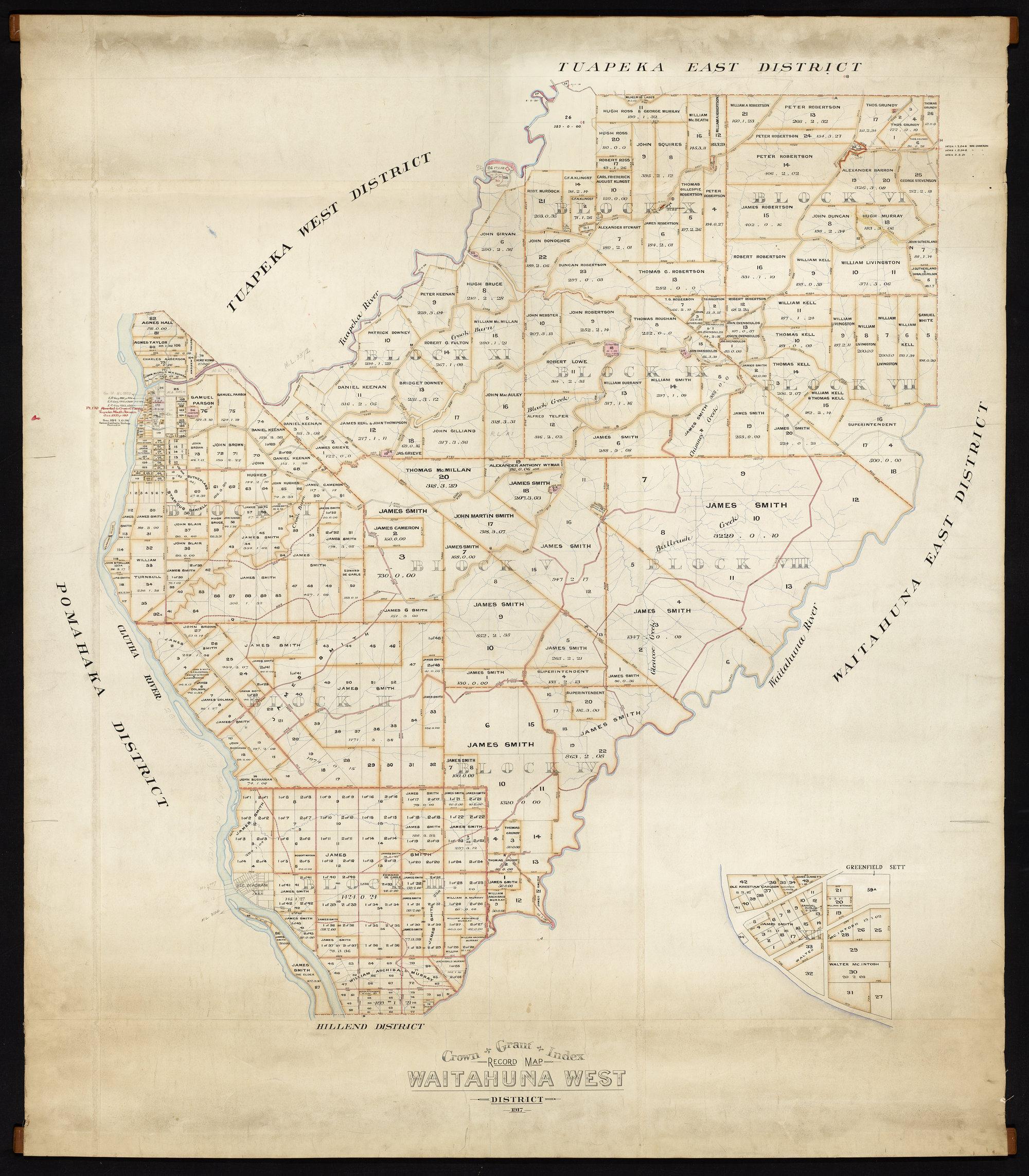 Waitahuna West District