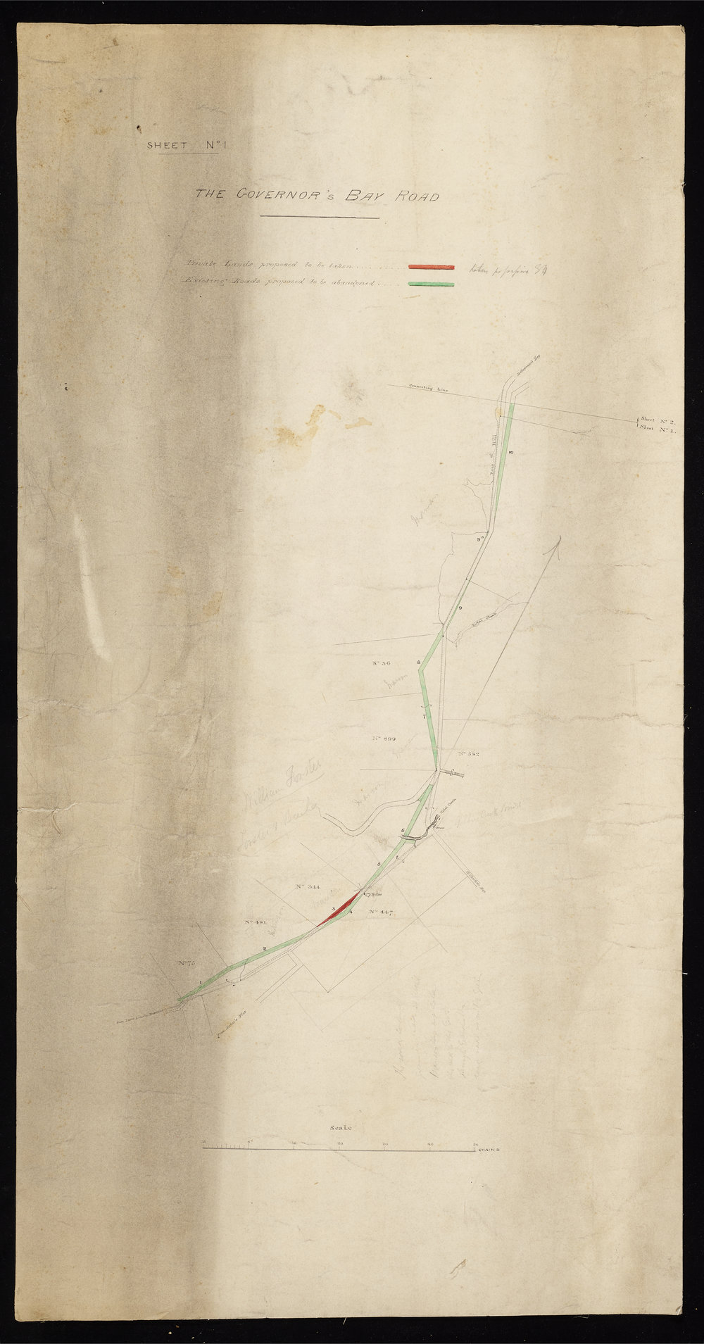 The Governors Bay Road: Road Deviation Plans