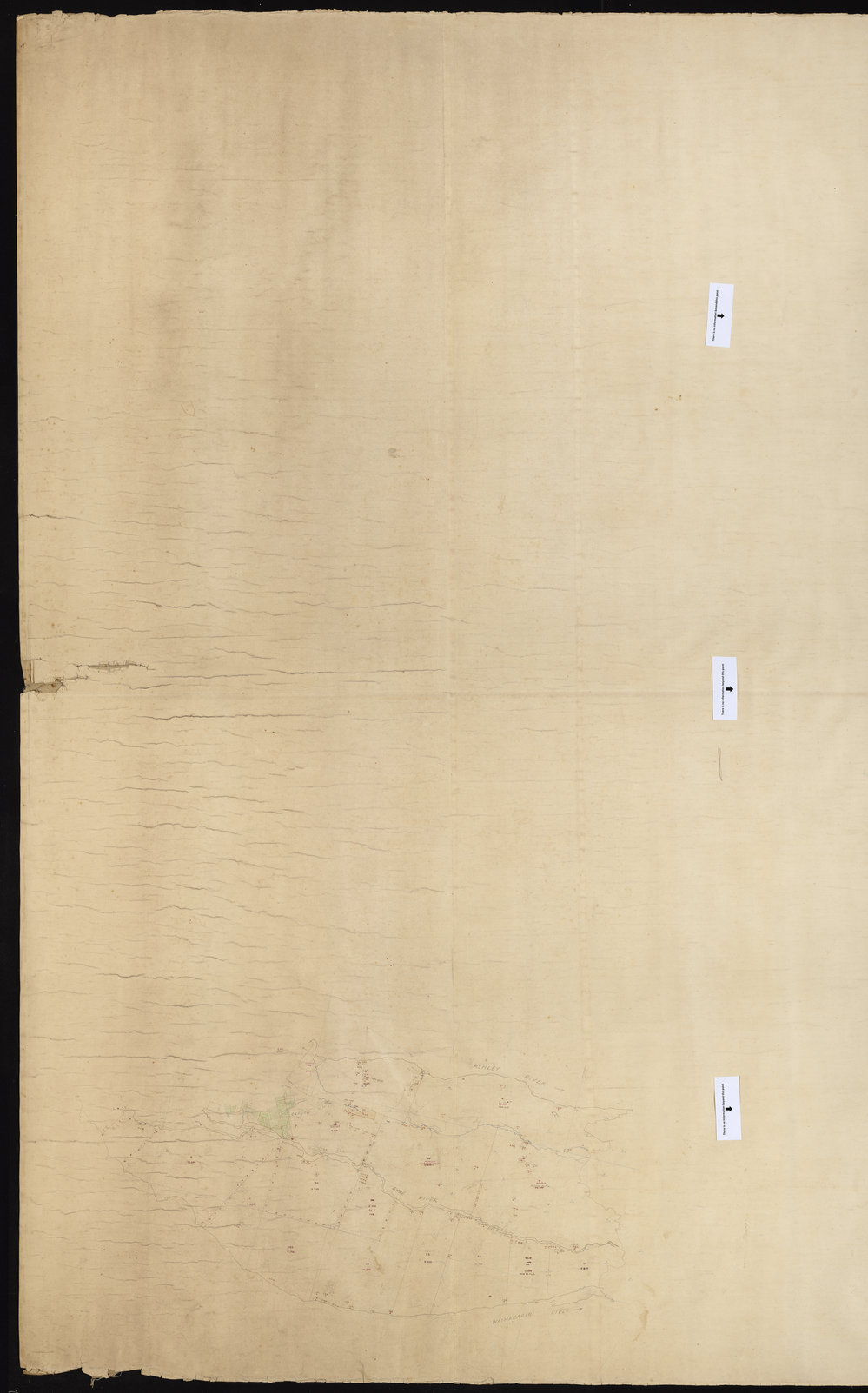 Runs between the Ashley &amp; Waimakariri rivers