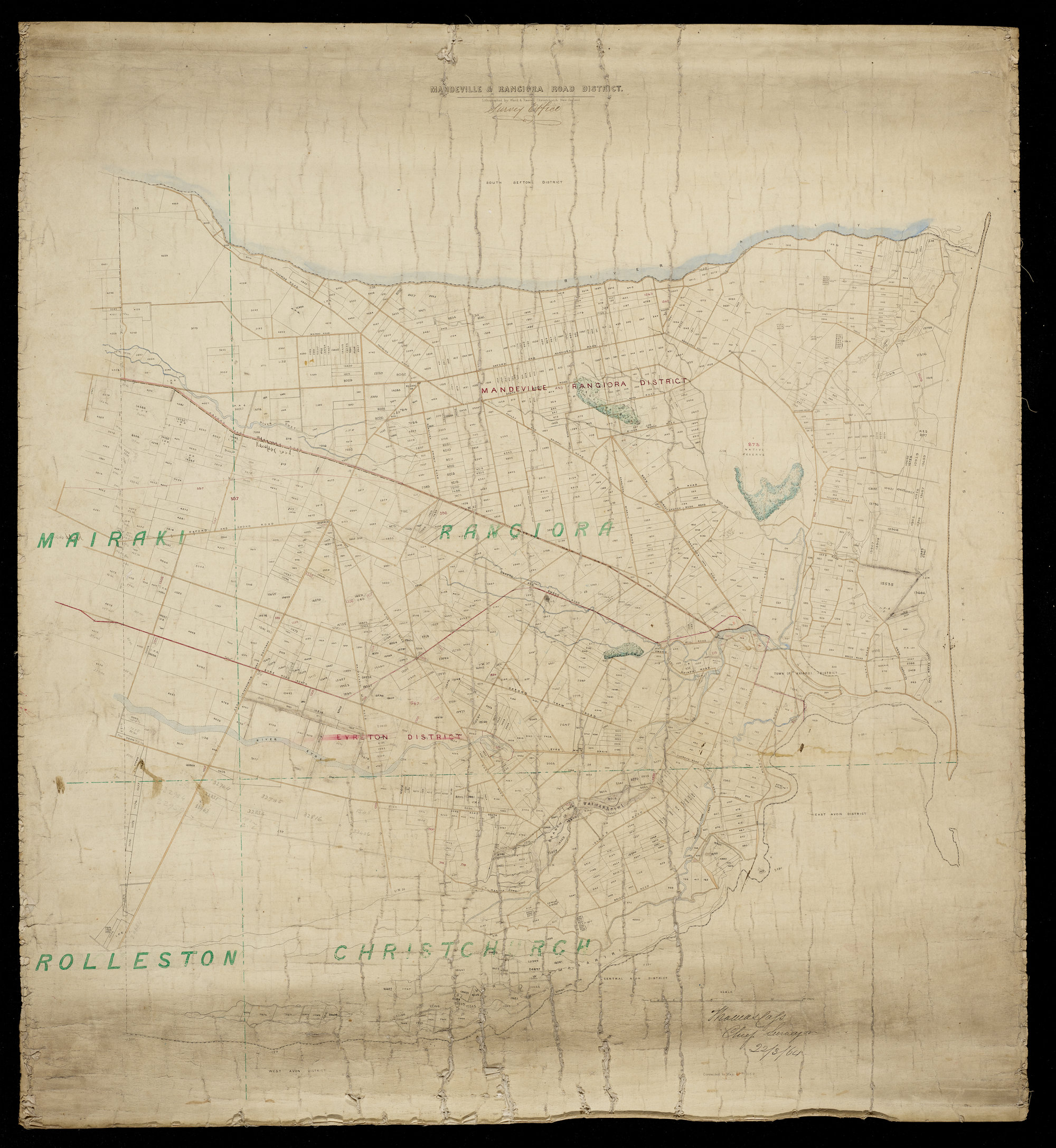 Mandeville &amp; Rangiora Road District