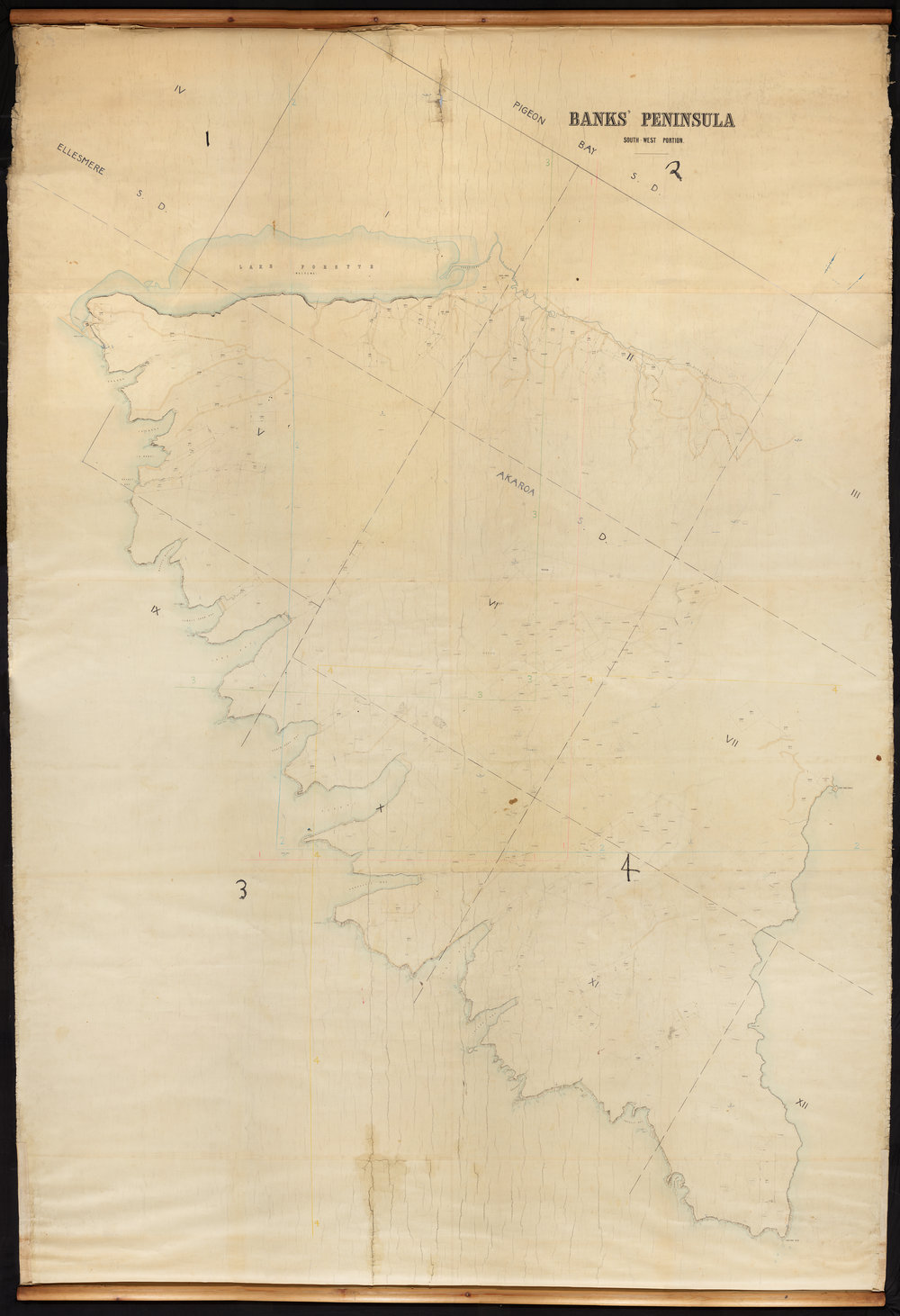 Banks Peninsula S.W. portions