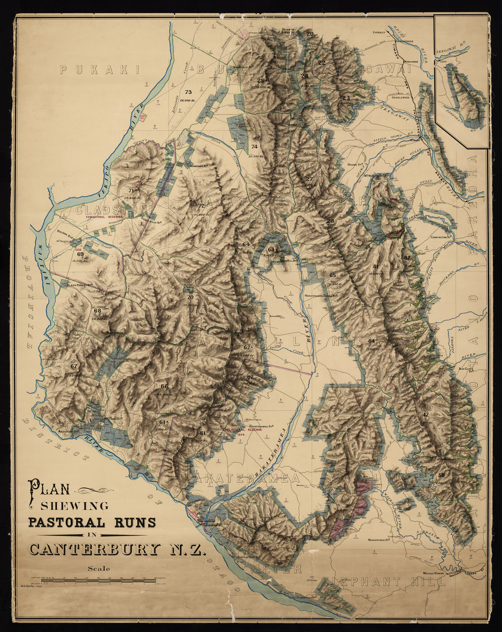 Sections &amp; Runs in South Canterbury