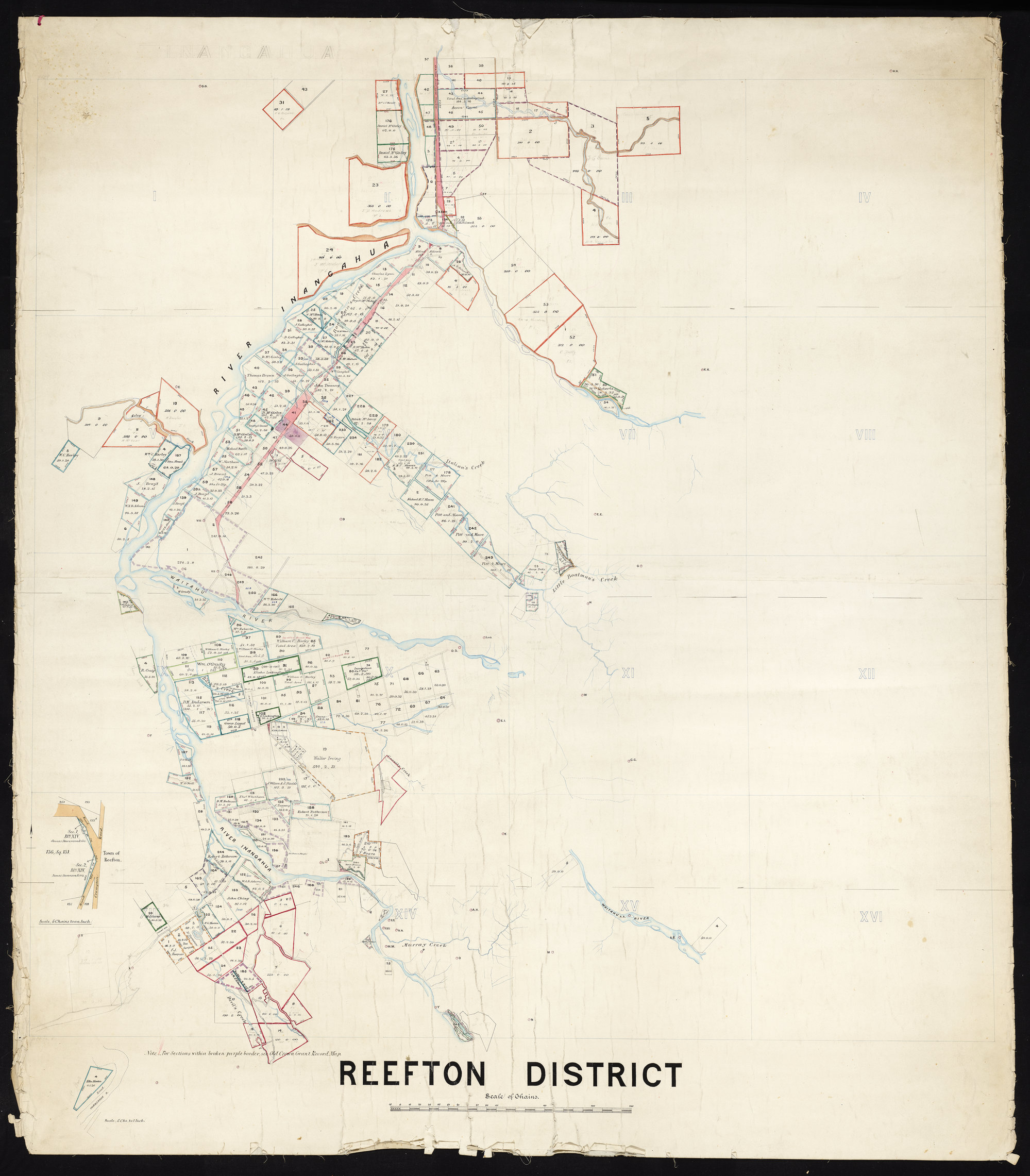 River Inangahua &amp; Reefton District