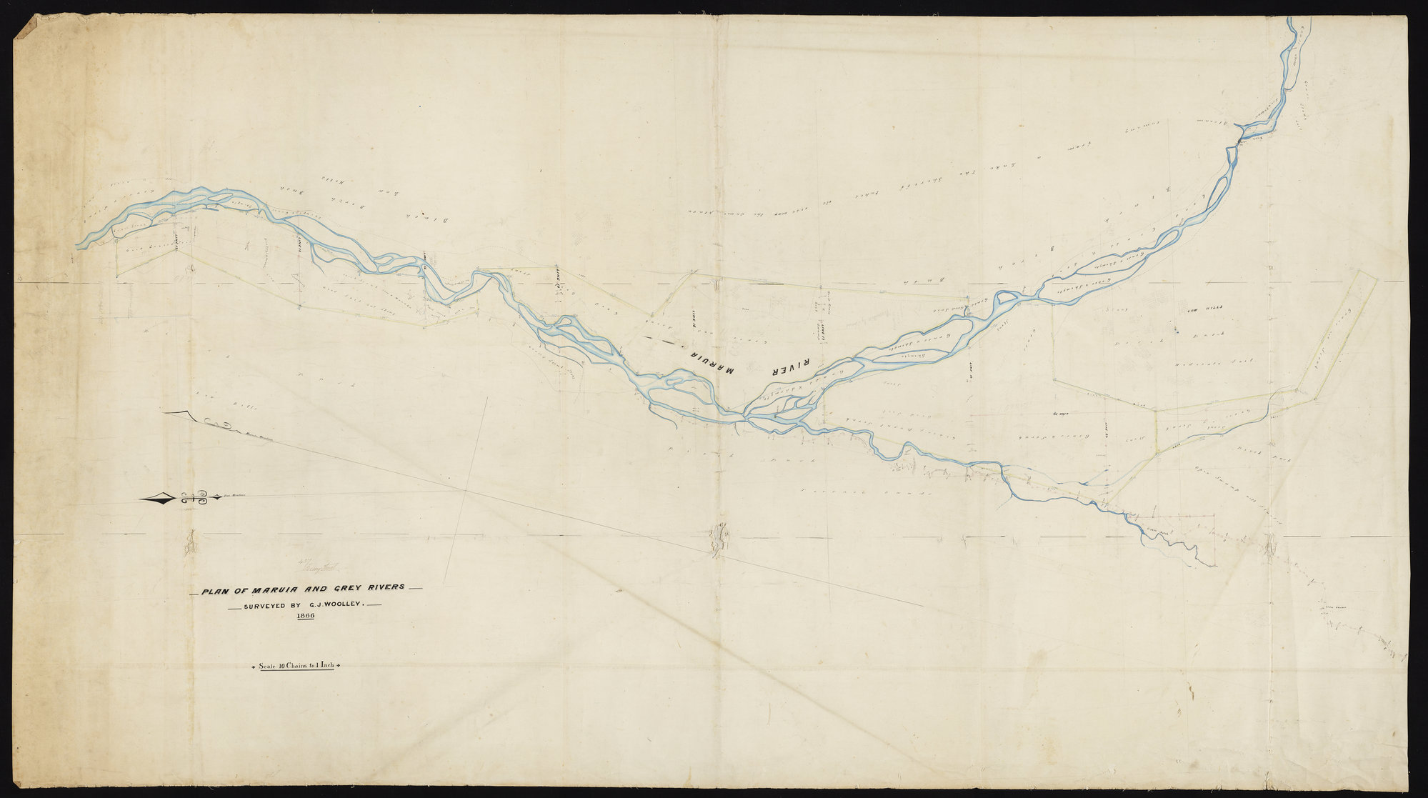 Plan of Maruia &amp; Grey River