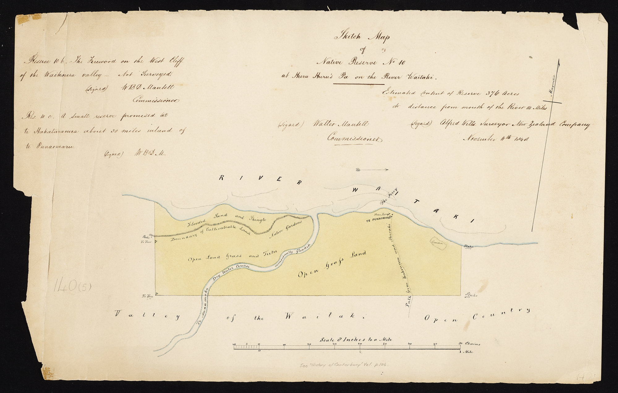 Native Reserves in Canterbury - Waitaki River &amp; Huru Huru