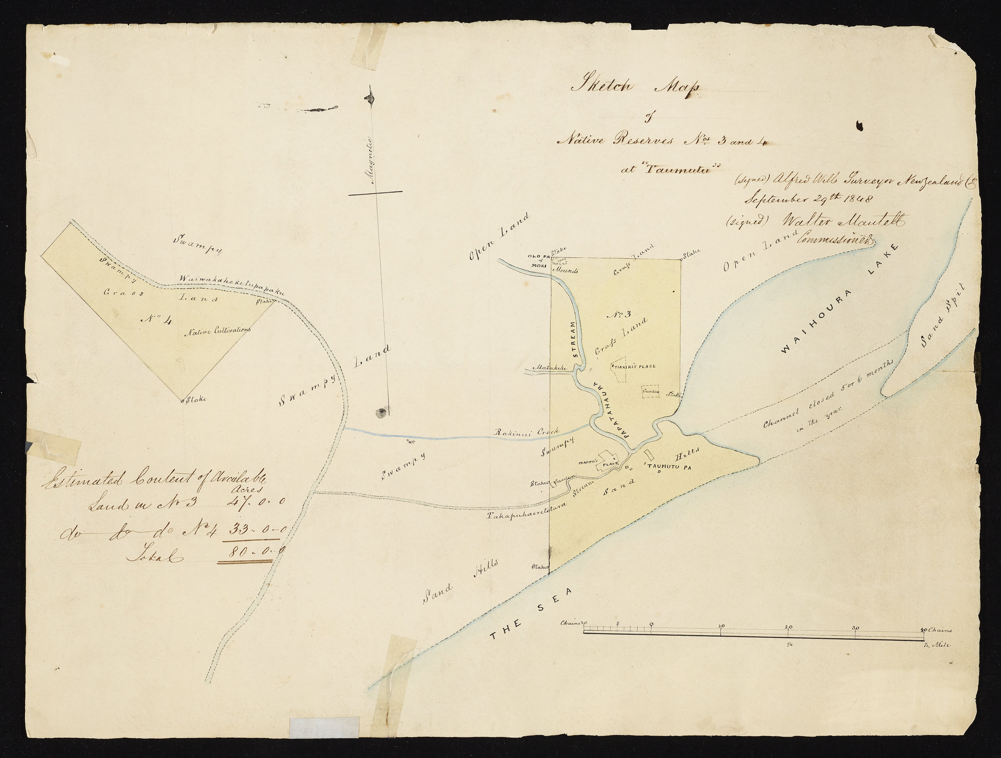 Native Reserves in Canterbury - Taumutu