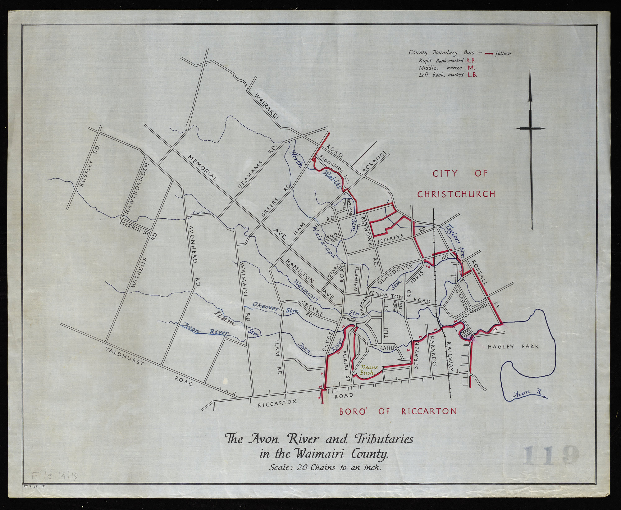 Avon River and Tributaries in Waimari County