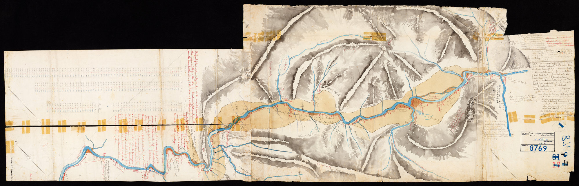 Topographical Plan Okuru River
