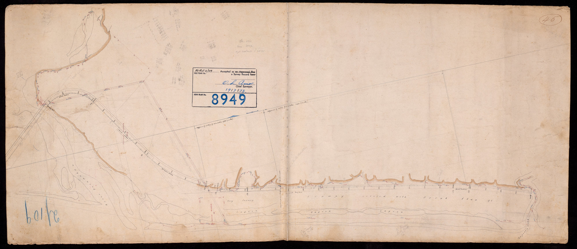 Railway reserve survey - Taramakau R