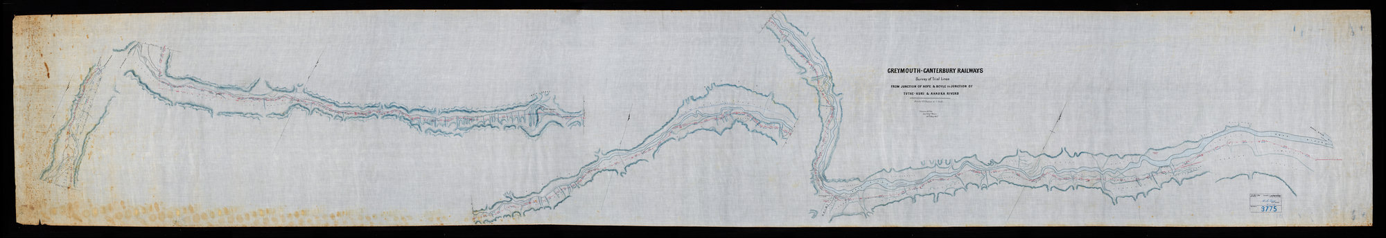 Greymouth-Canterbury Railways