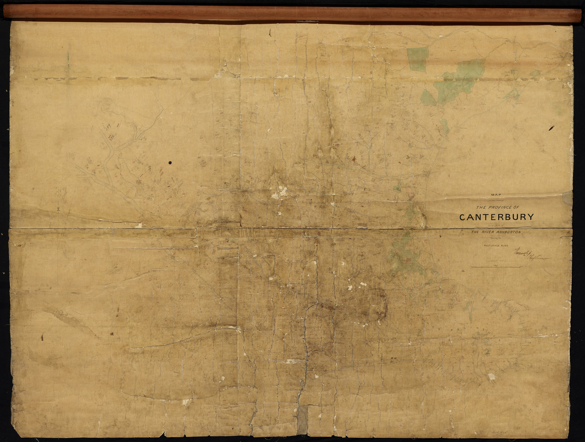 Pastoral Runs North of Ashburton River