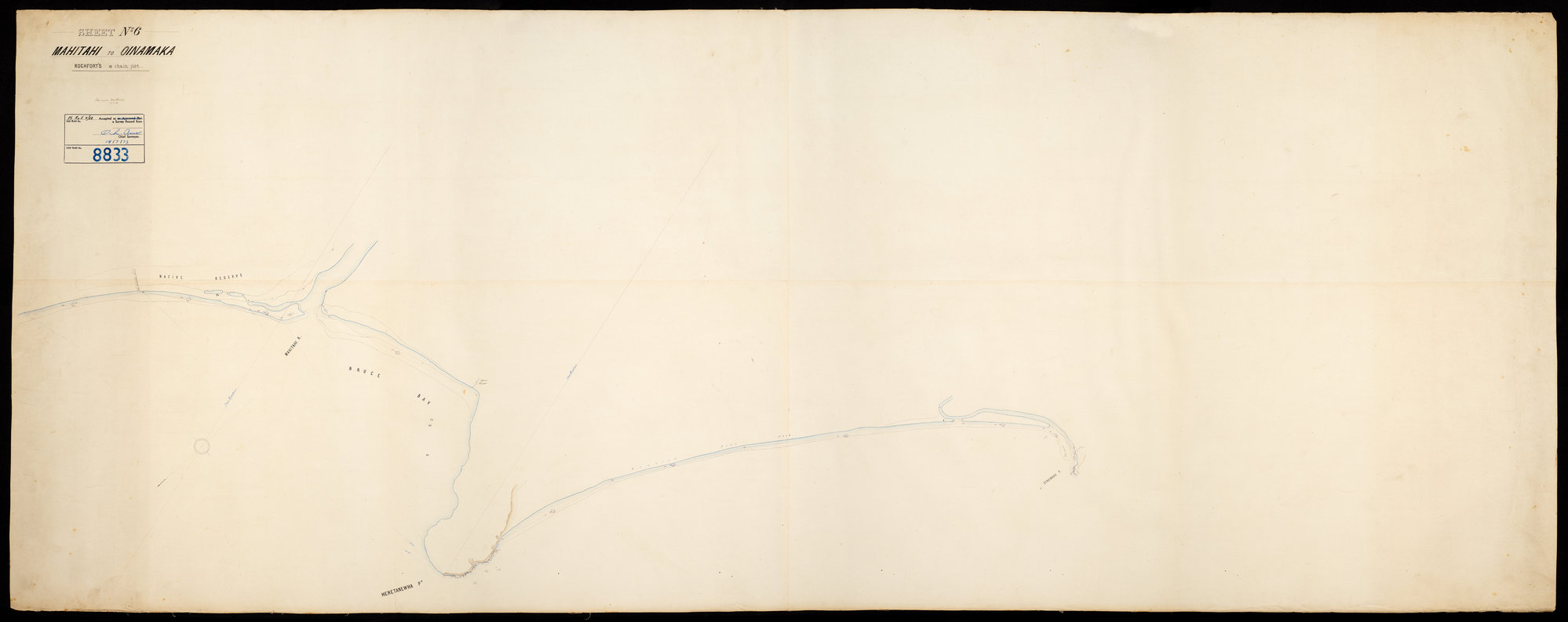 Coast line - Mahitahi to Oinamaka