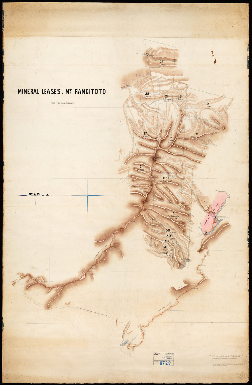 Mineral Leases near Mt Rangitoto