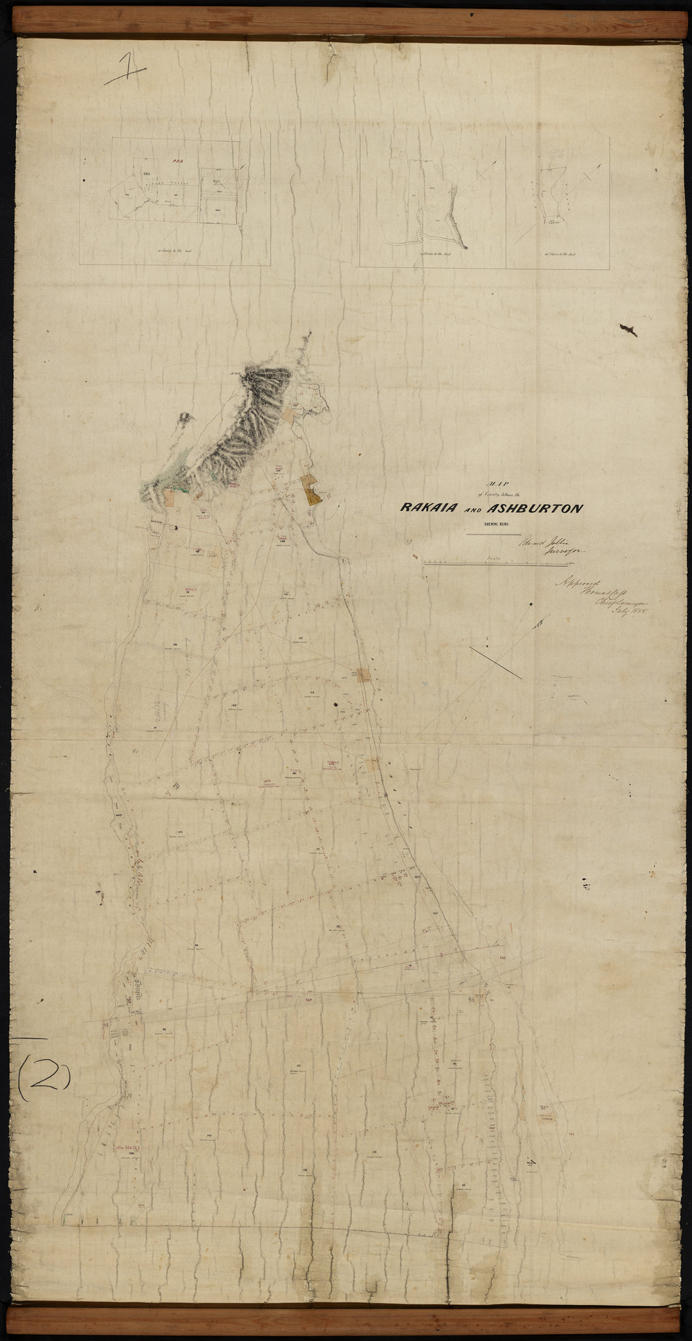 Pastoral Runs: Rakaia River to Ashburton River