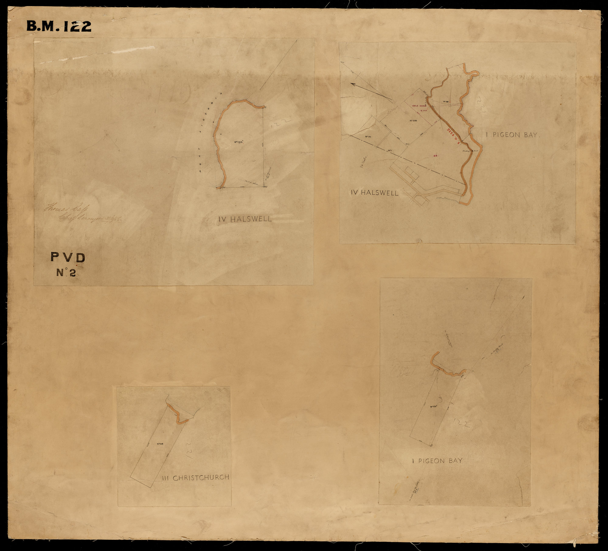 Sections Port Victoria 