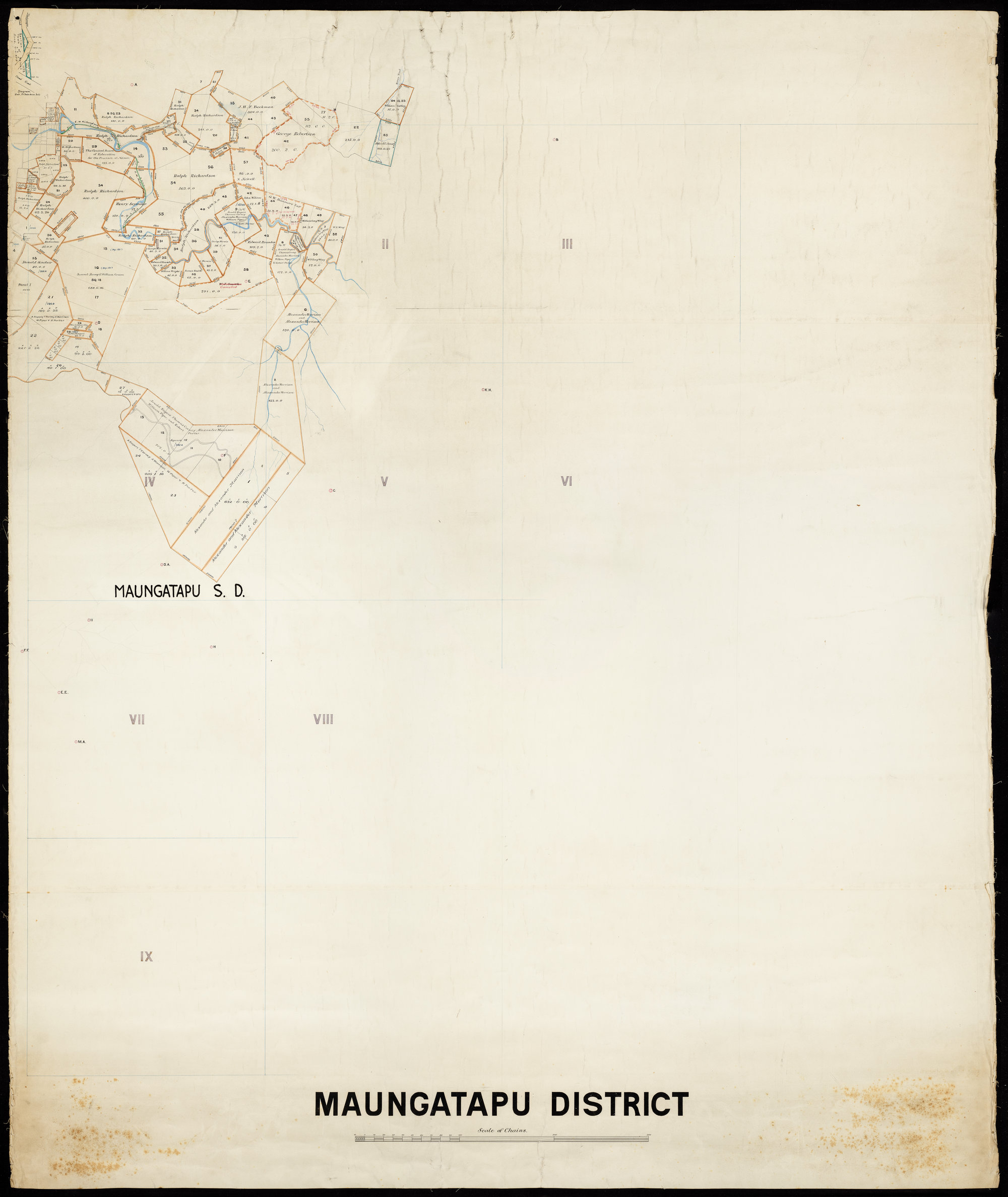 Maungatapu Survey District