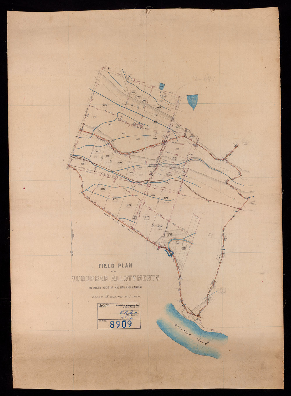 Suburban Allotments Between Hokitika, Hau Hau and Kanieri