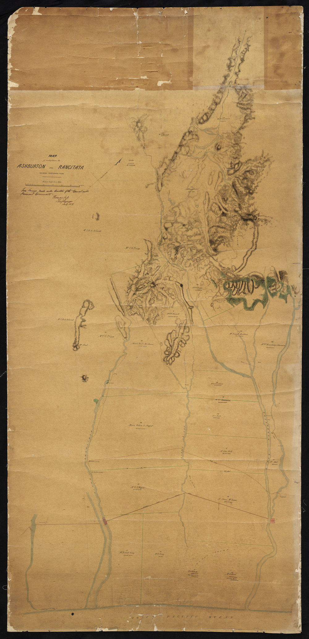 Pastoral Runs: Ashburton to Rangitata