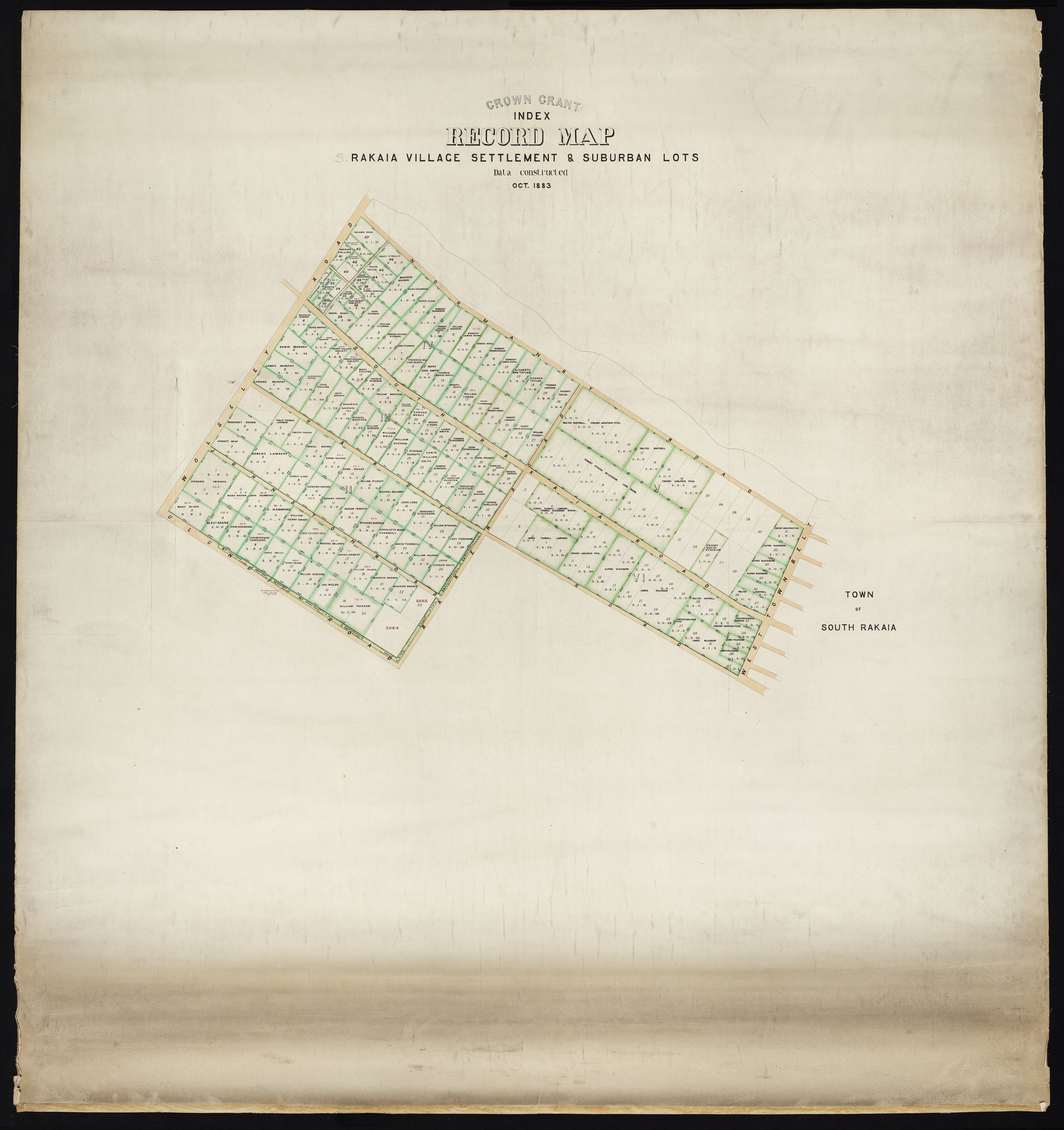 Rakaia Village Settlement &amp; Suburban Lots