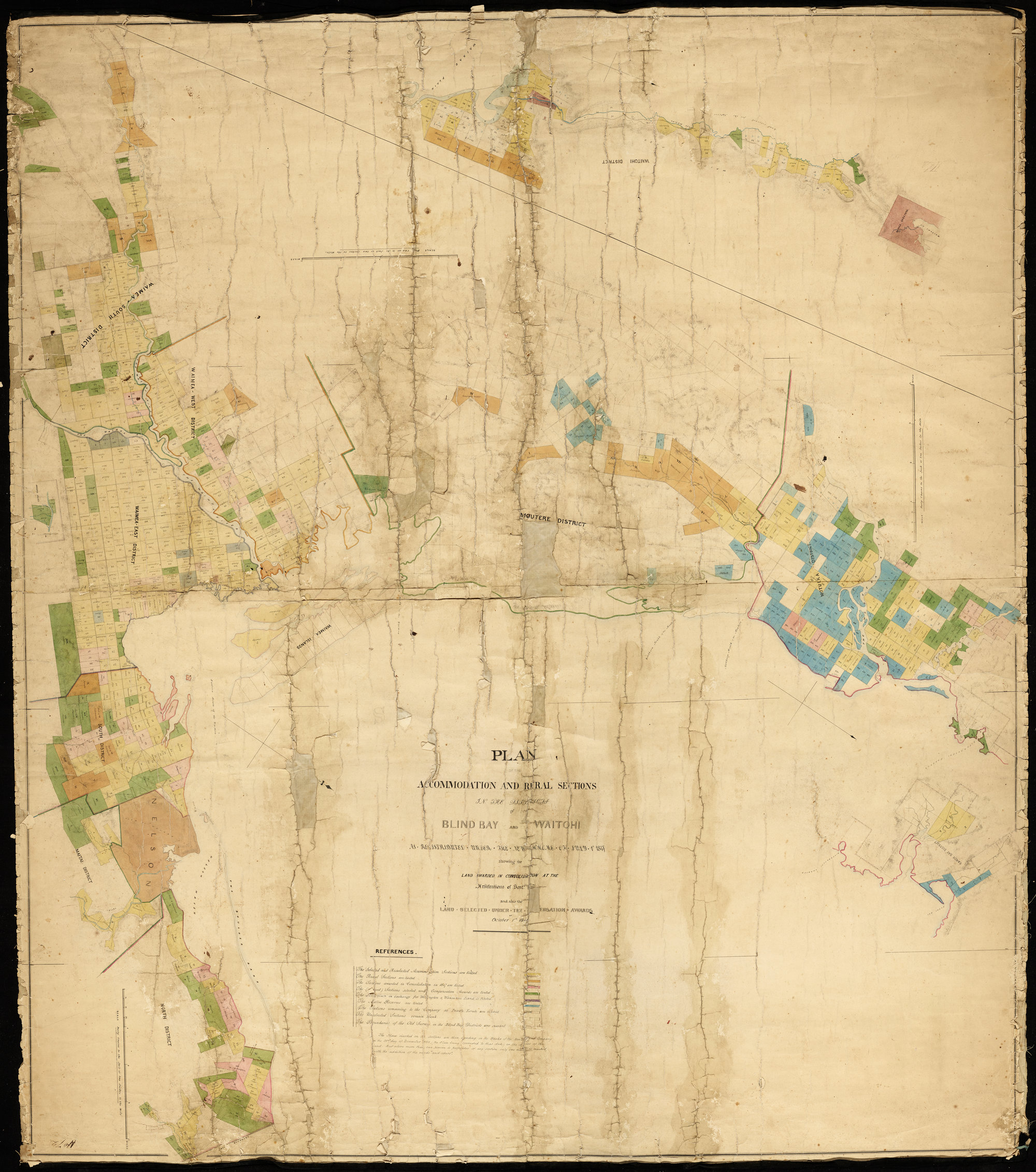 Accommodation &amp; Rural sections: Blind Bay &amp; Waitohi