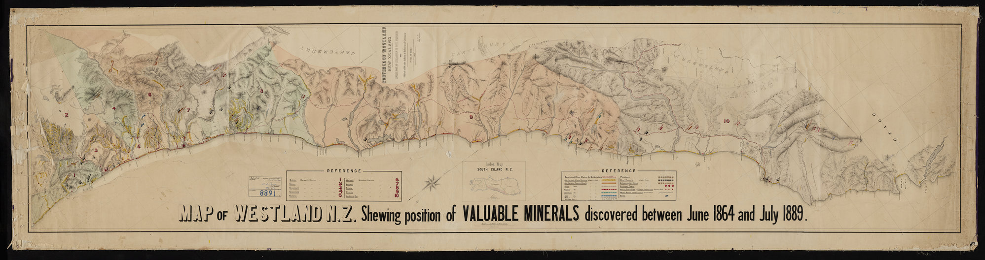 Westland: valuable mineral deposits