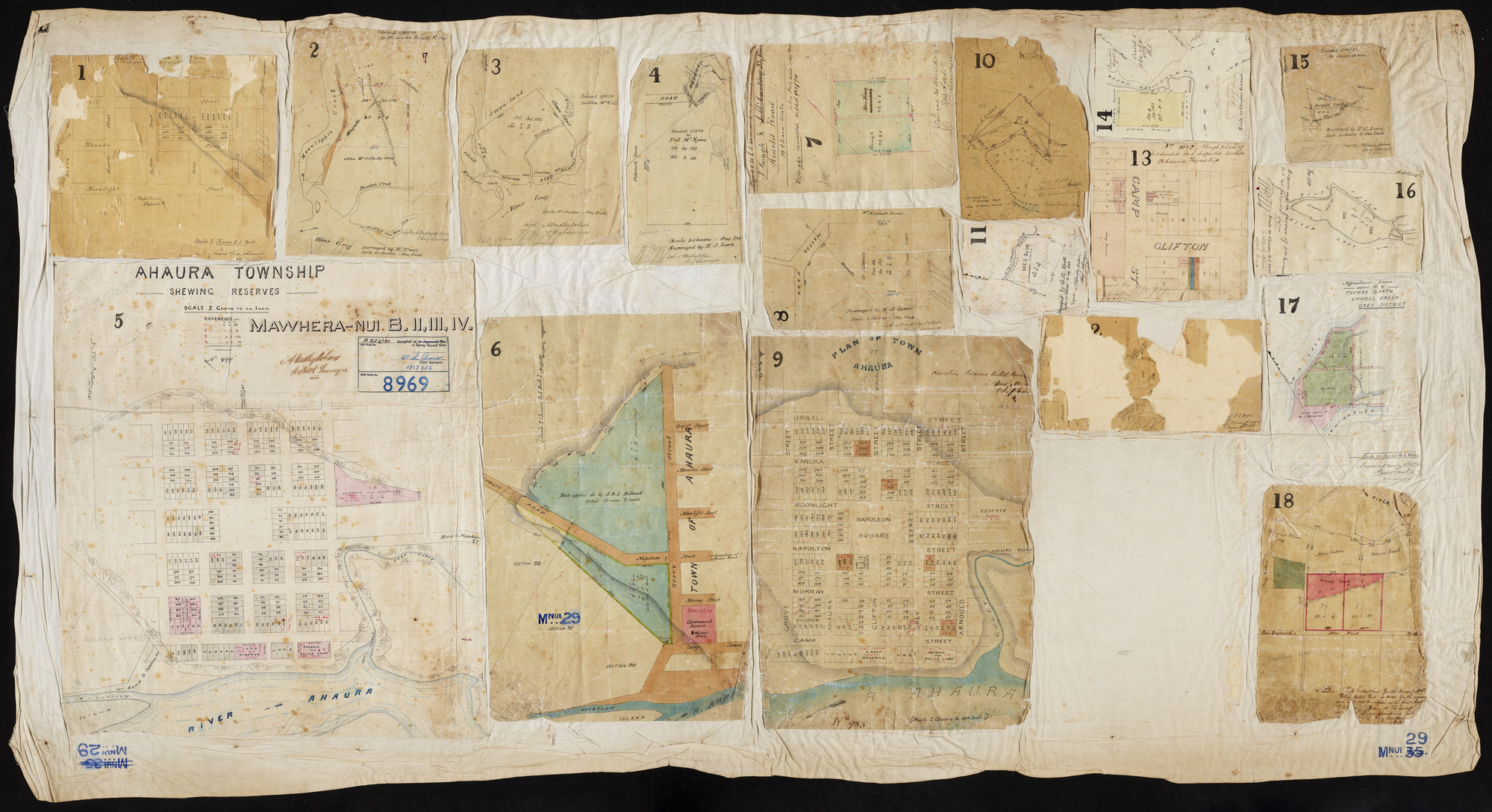 Old Plots &amp; tracings in Ahaura