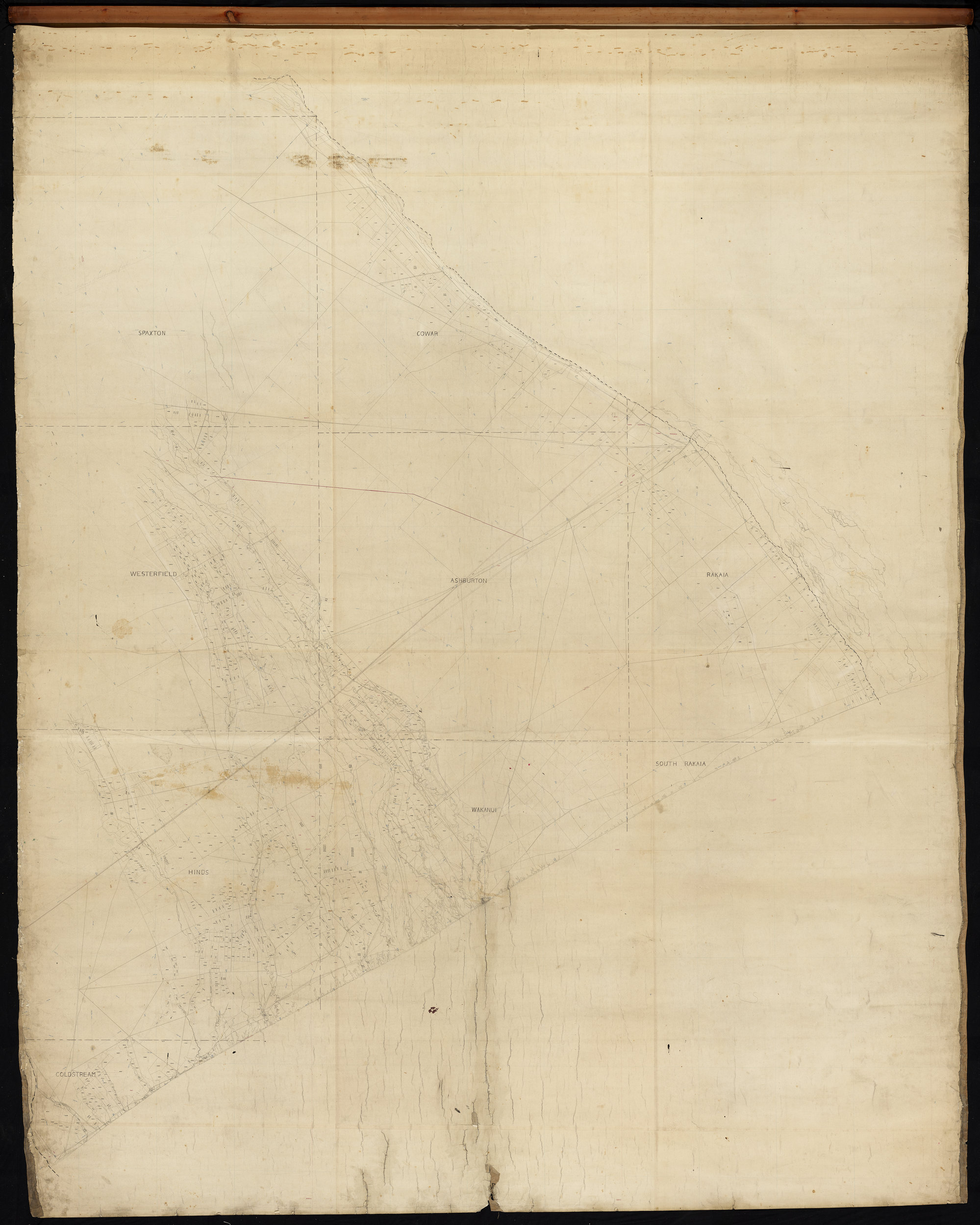 Reduction of Cridlands: Rakaia &amp; Rangitata