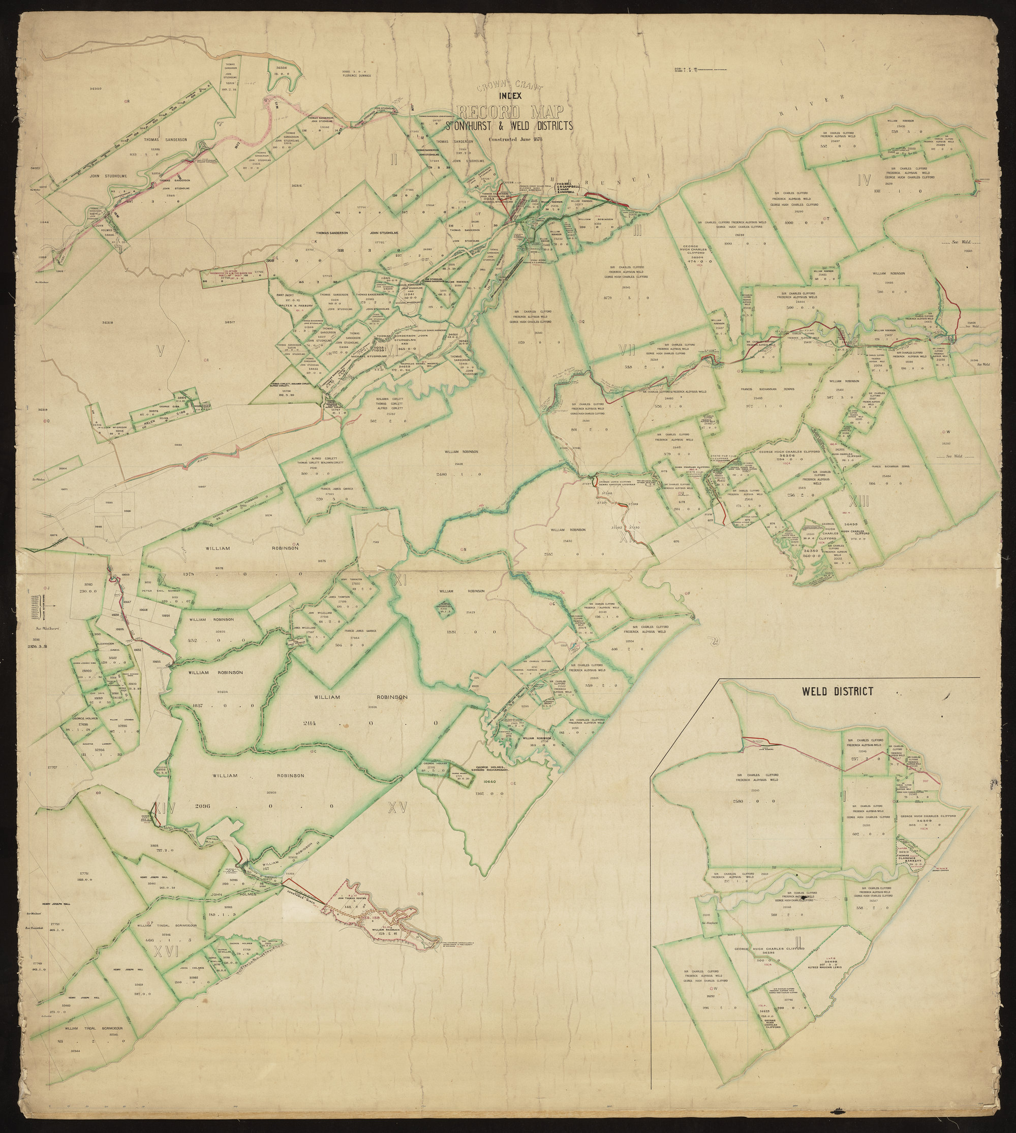 Stonyhurst &amp; Weld Districts