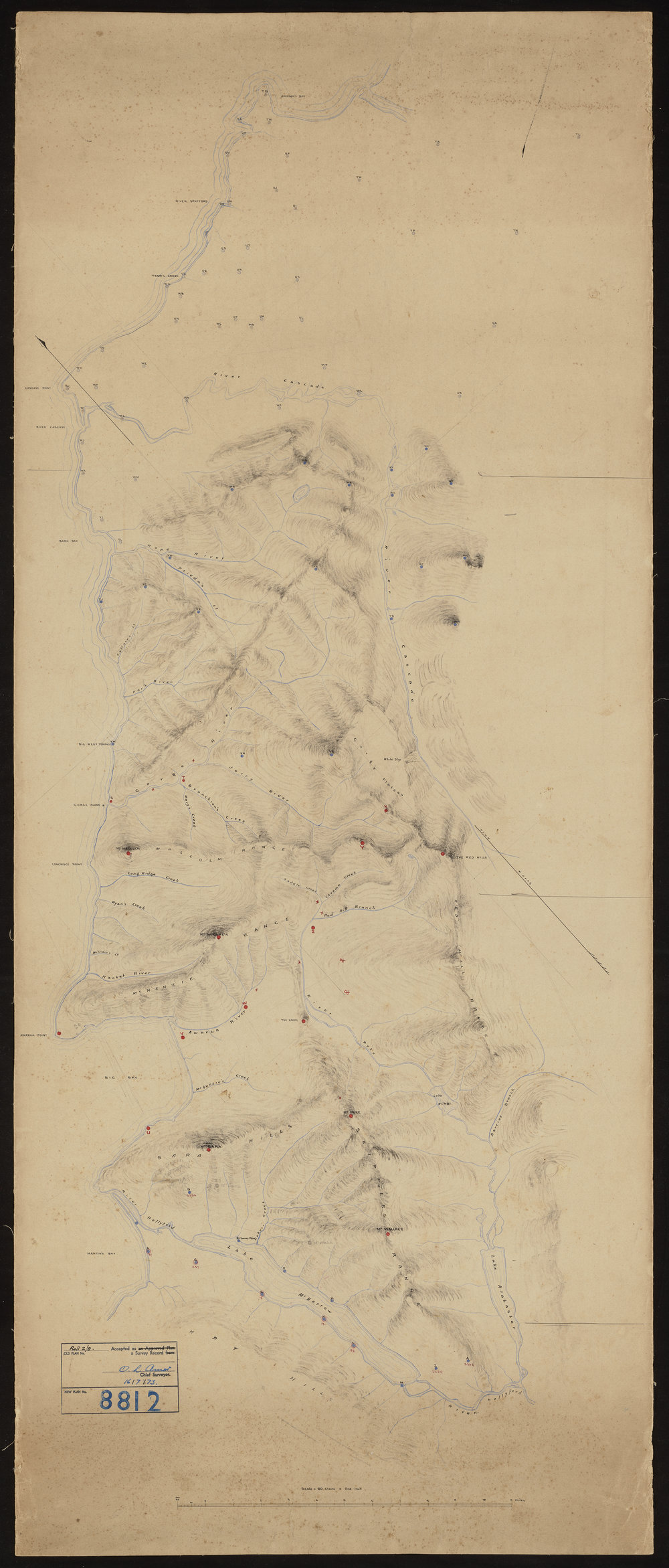Proposed Trigs South of Cascade River
