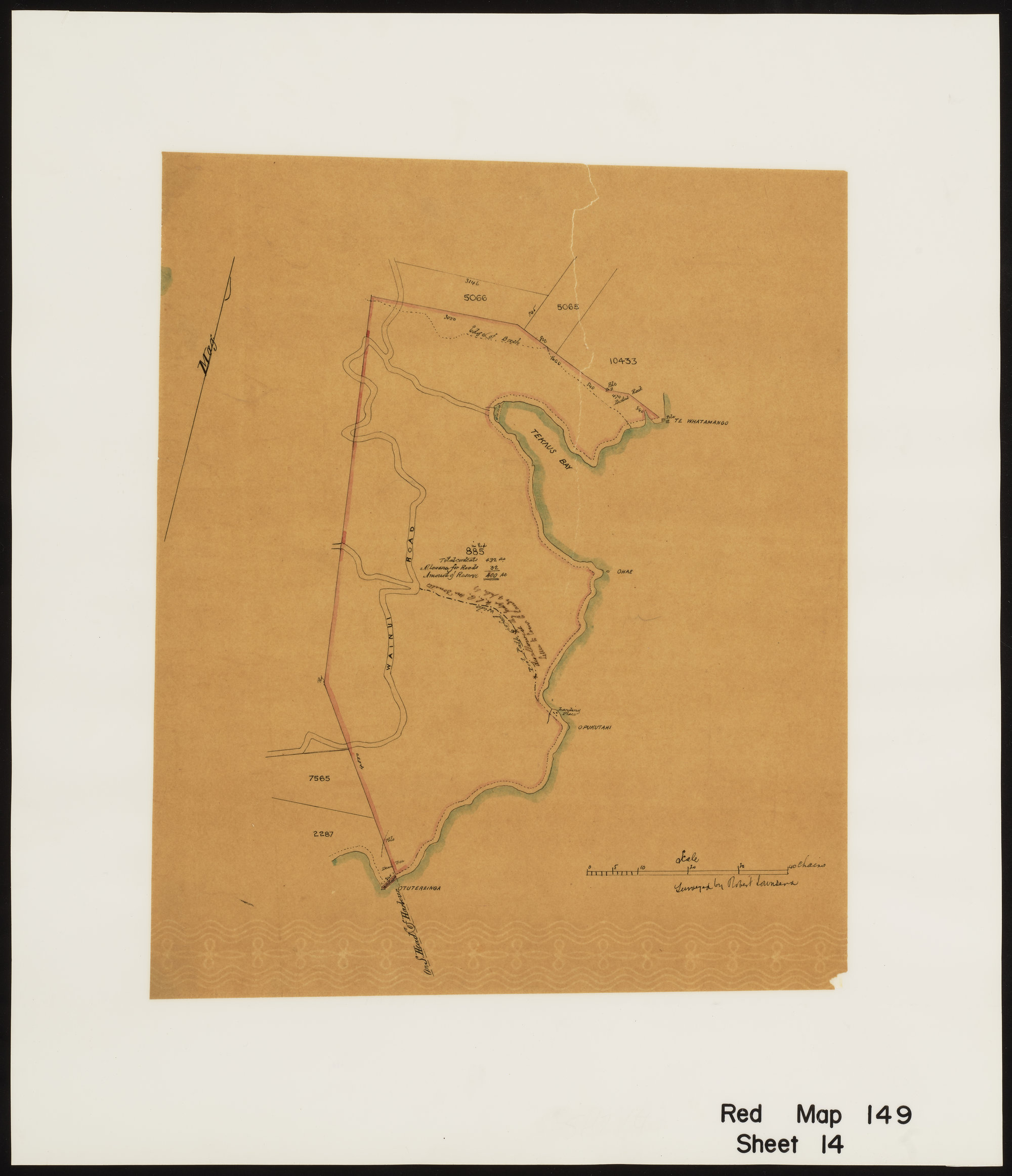 Tekaus Bay Head of Harbour