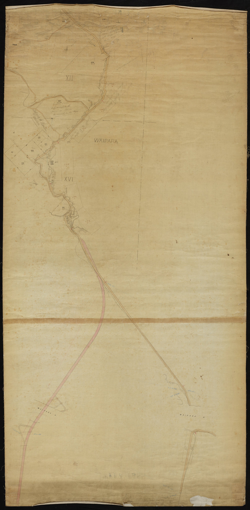 Tracing of North Road &amp; Railway in Weka Pass