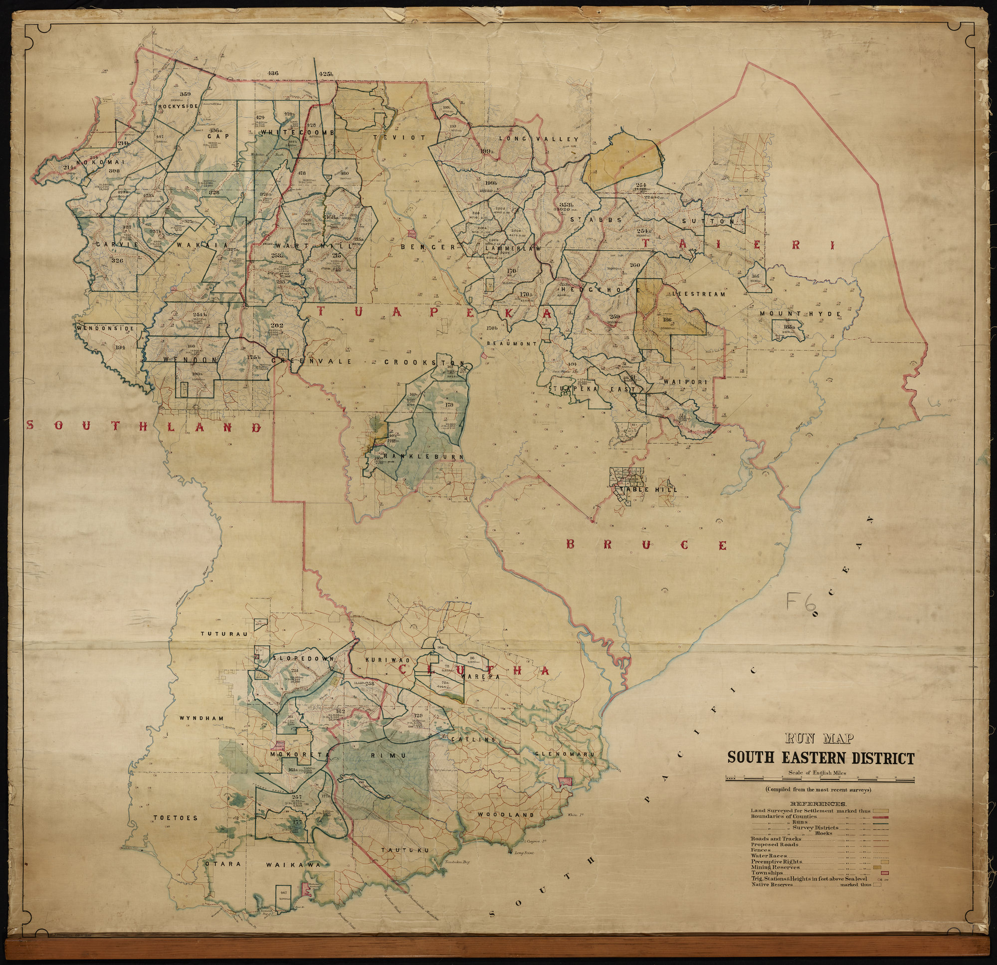 South Eastern District, Otago