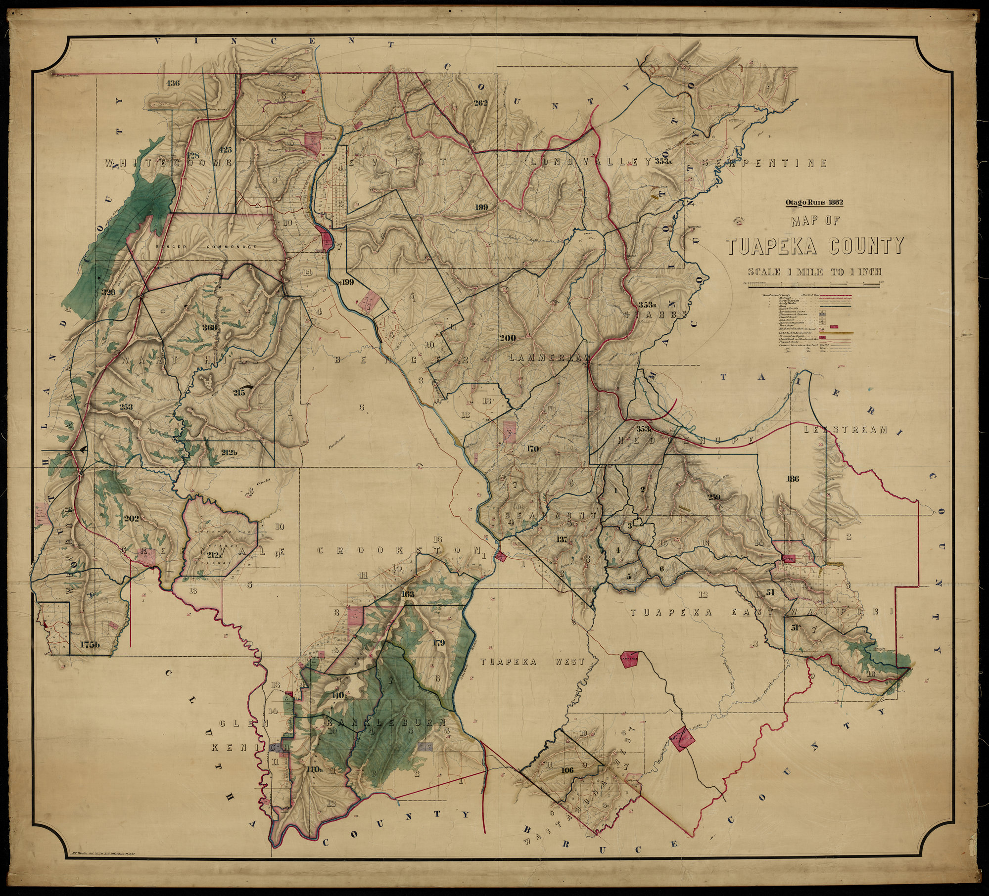 Otago Runs: Tuapeka County