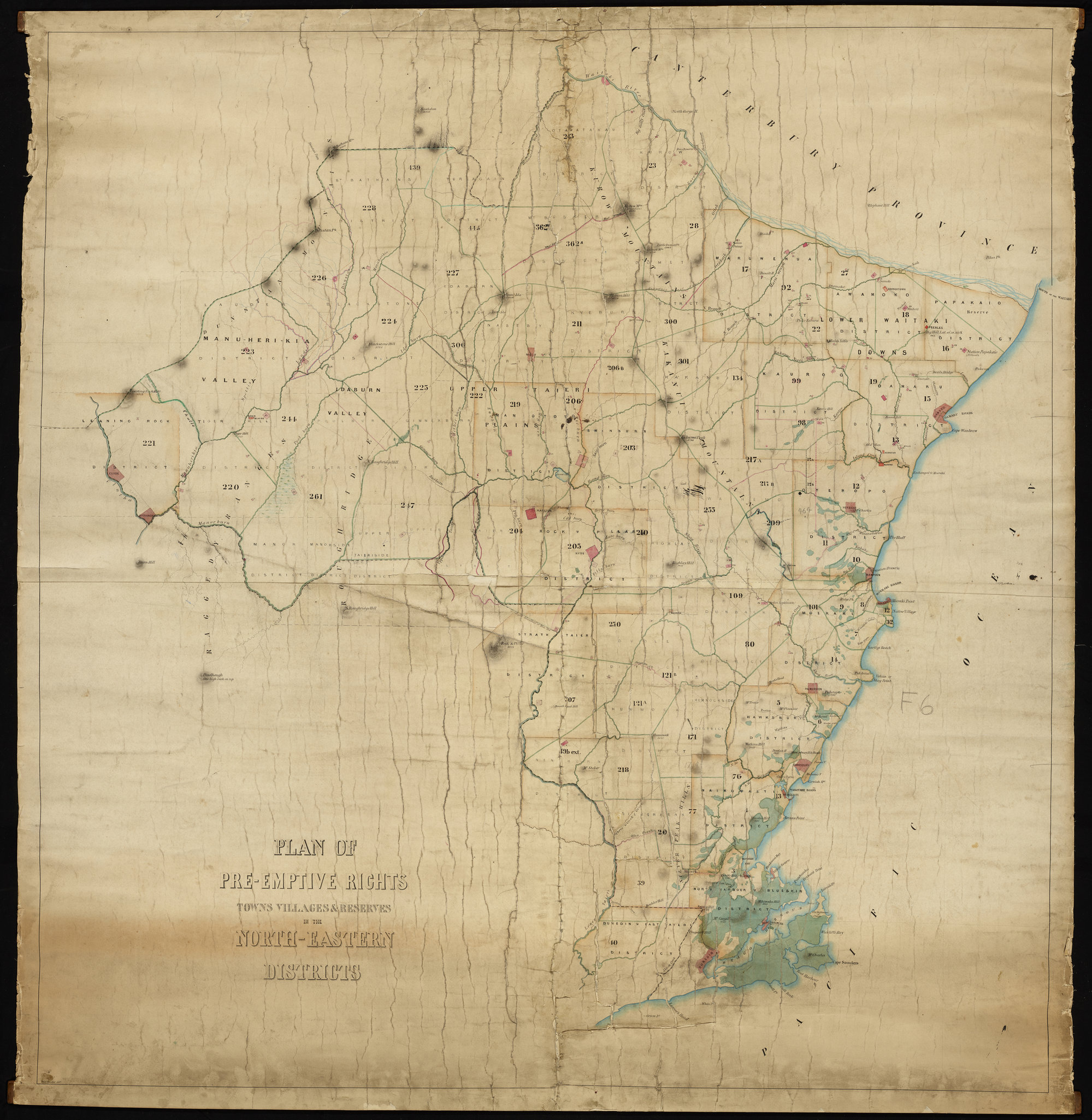 Pre-Emptive Rights: North Eastern Districts