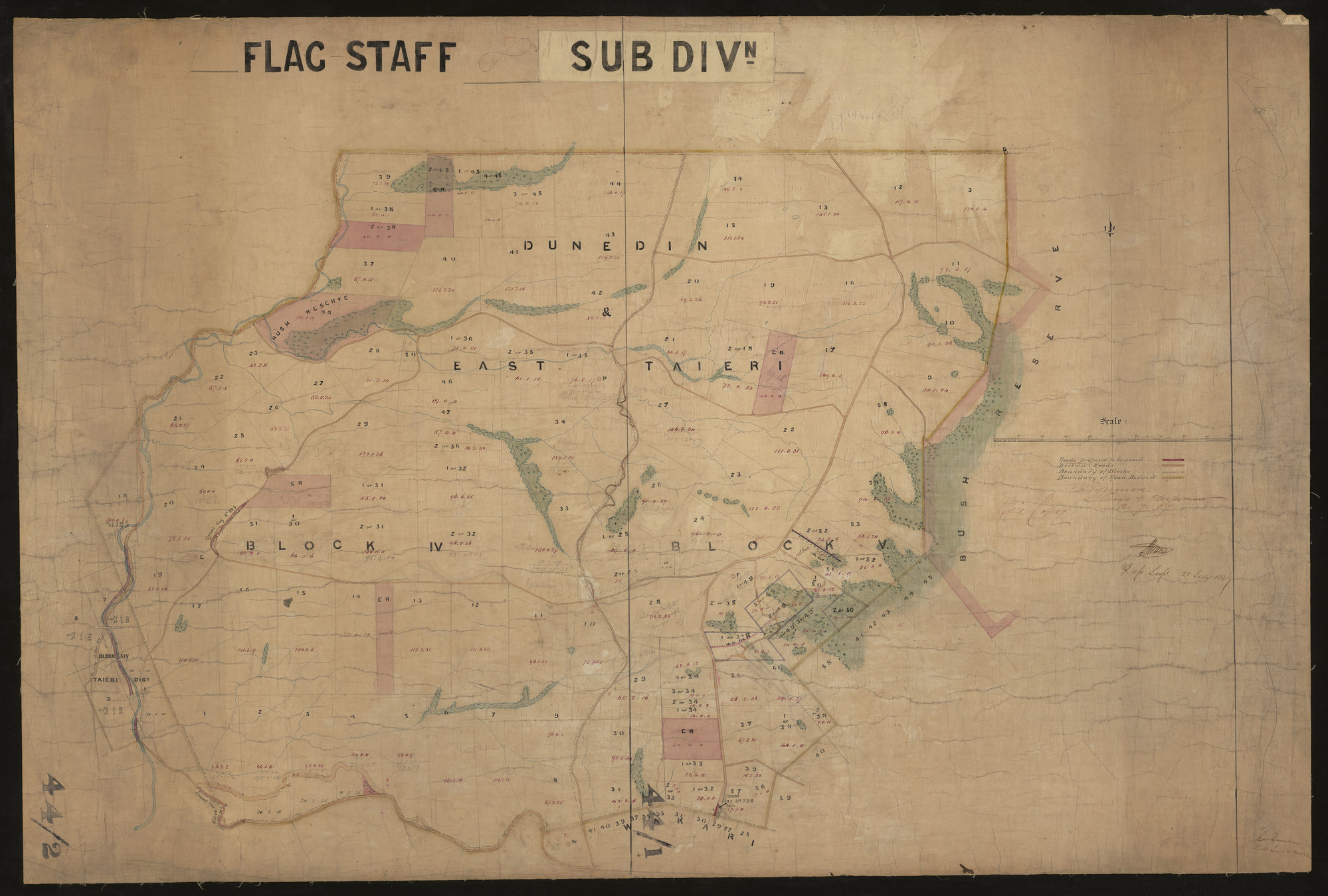 Flag Staff Subdivision