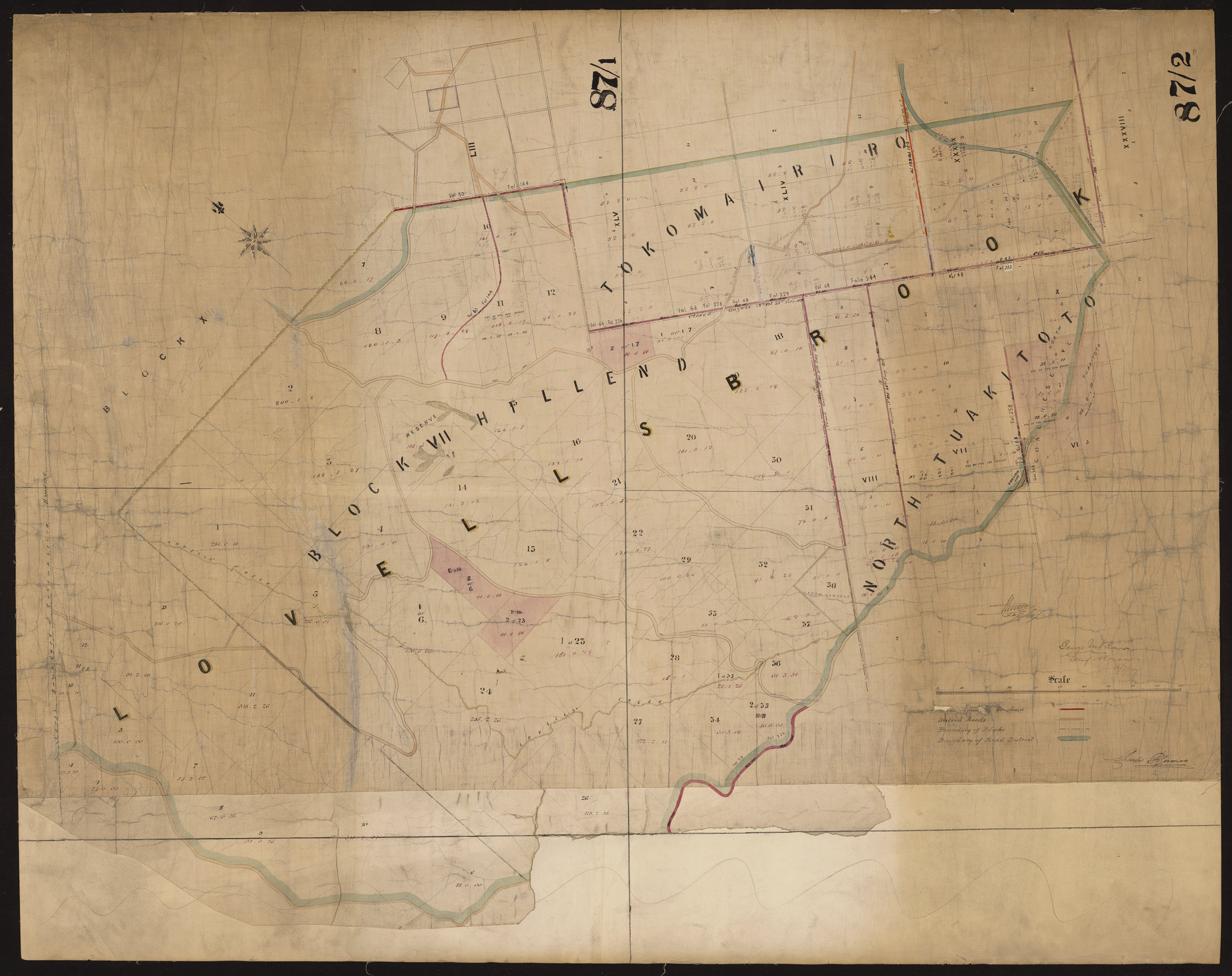 Lovellsbrook Road, Hillend, North Tuakitoto, &amp; Tokomairiro Survey District