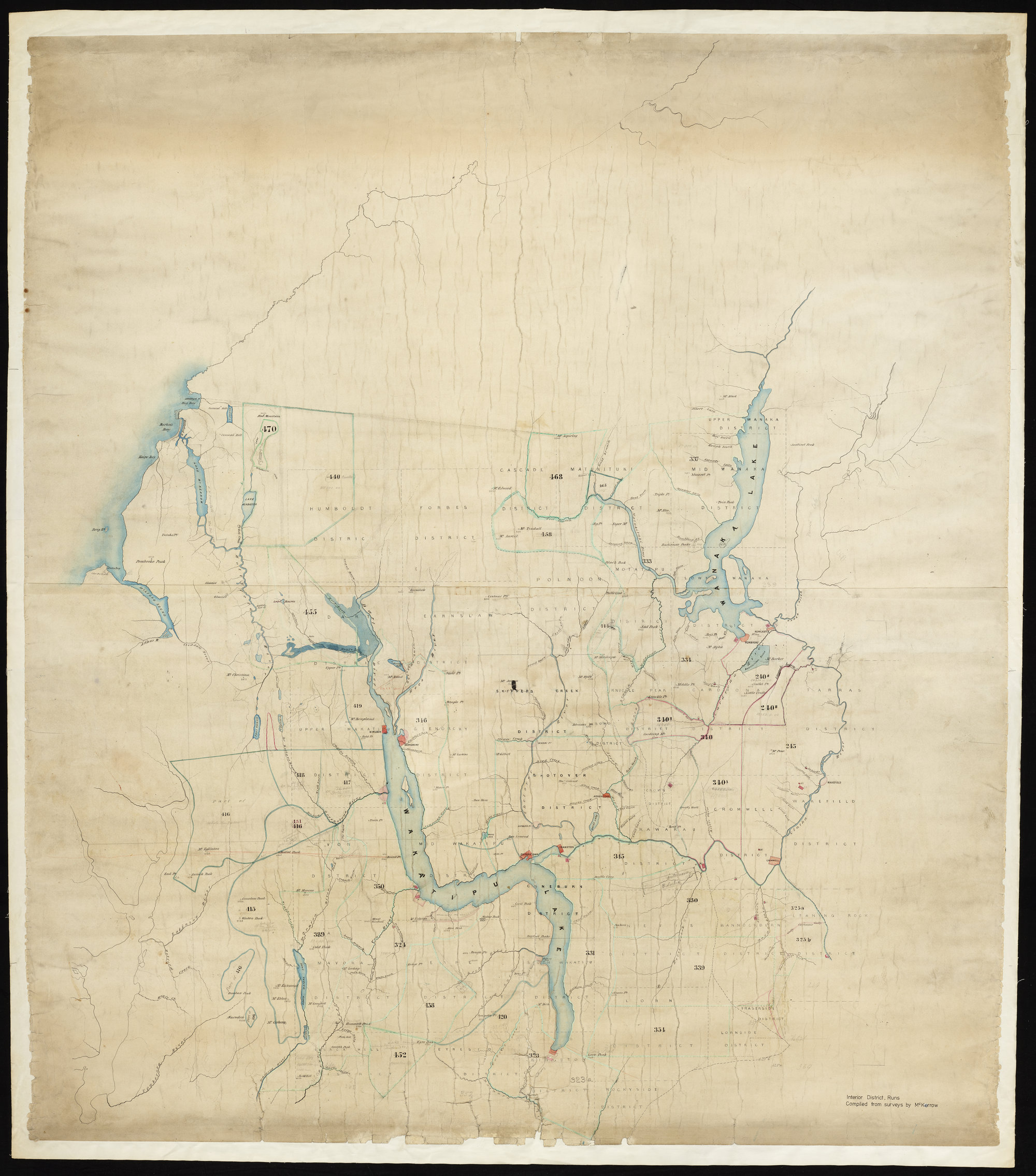 Interior District, Otago