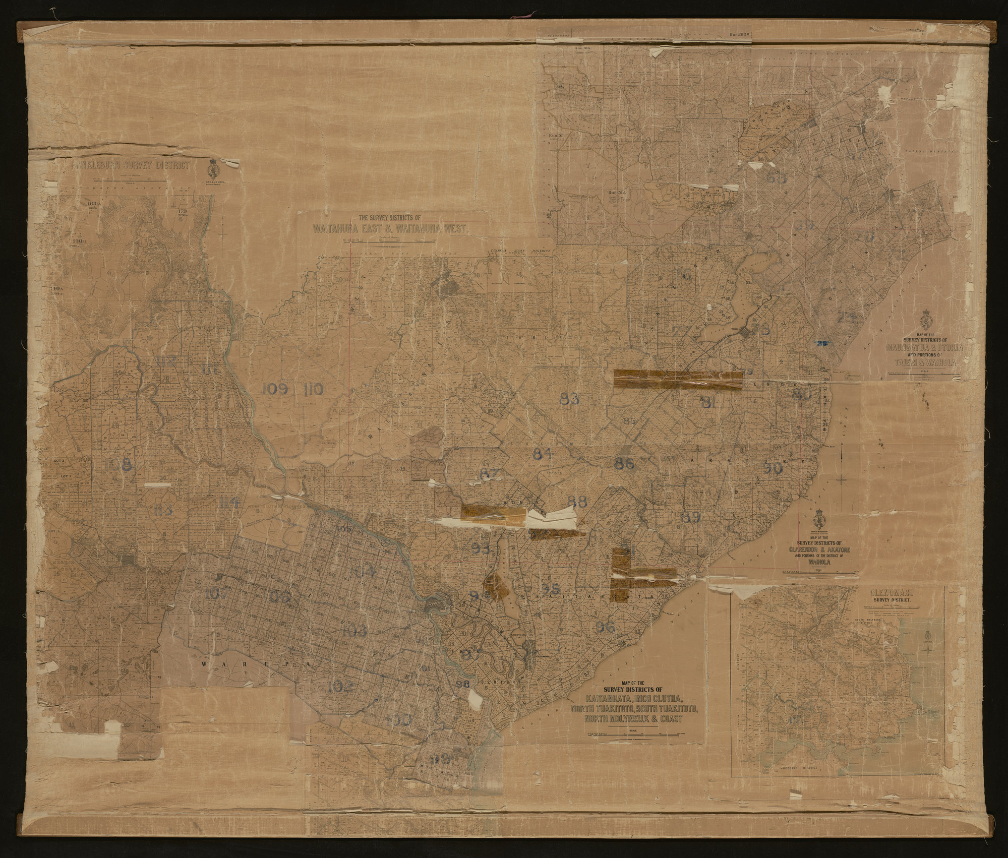 Clutha Survey Districts 