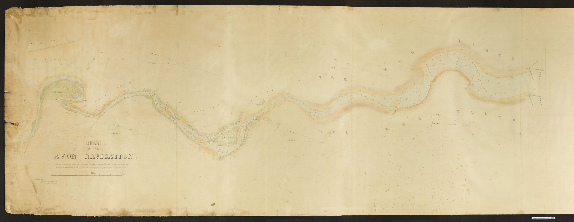 Chart of the River Avon