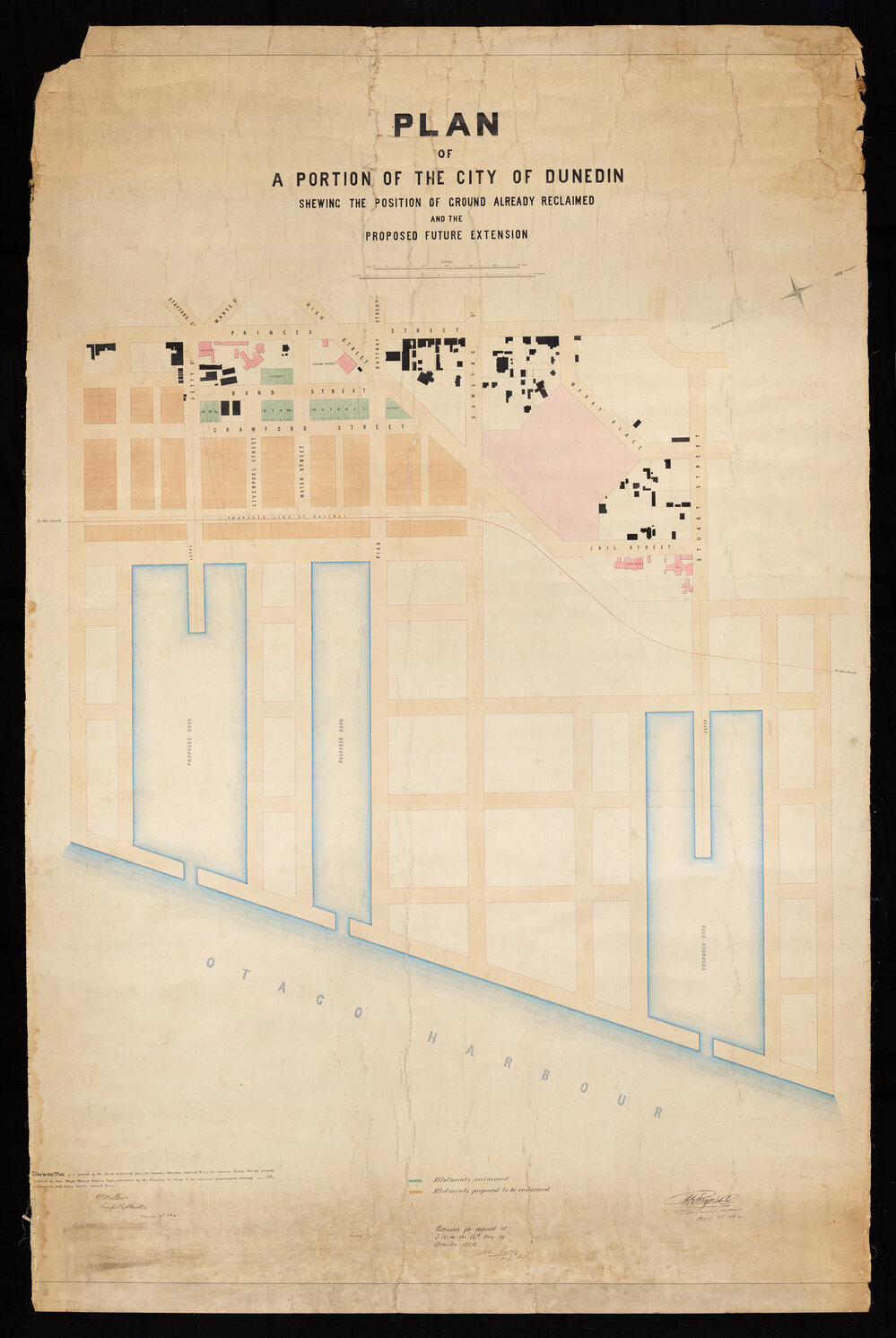 Plan of City of Dunedin