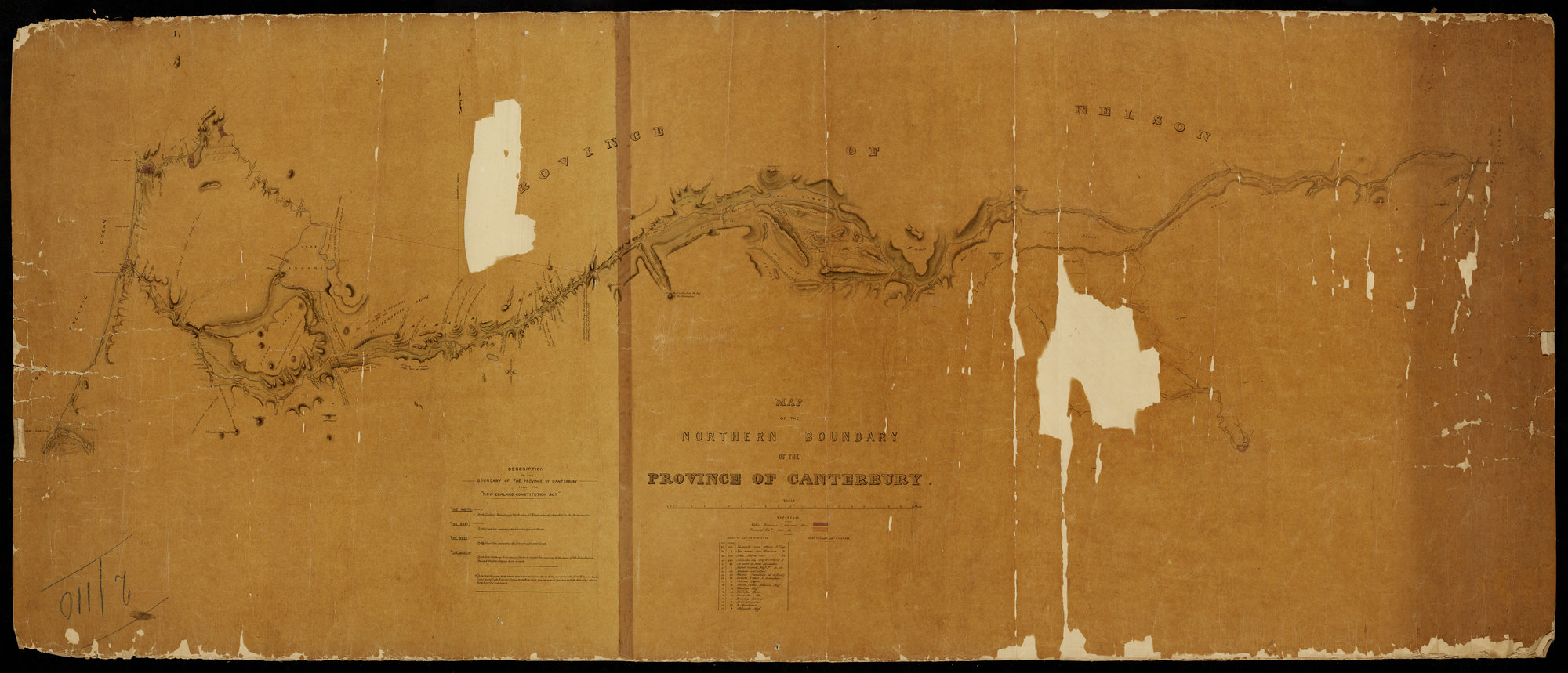 Old Boundary between Nelson and Canterbury
