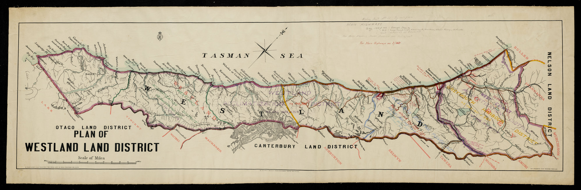 Districts Plan of Westland